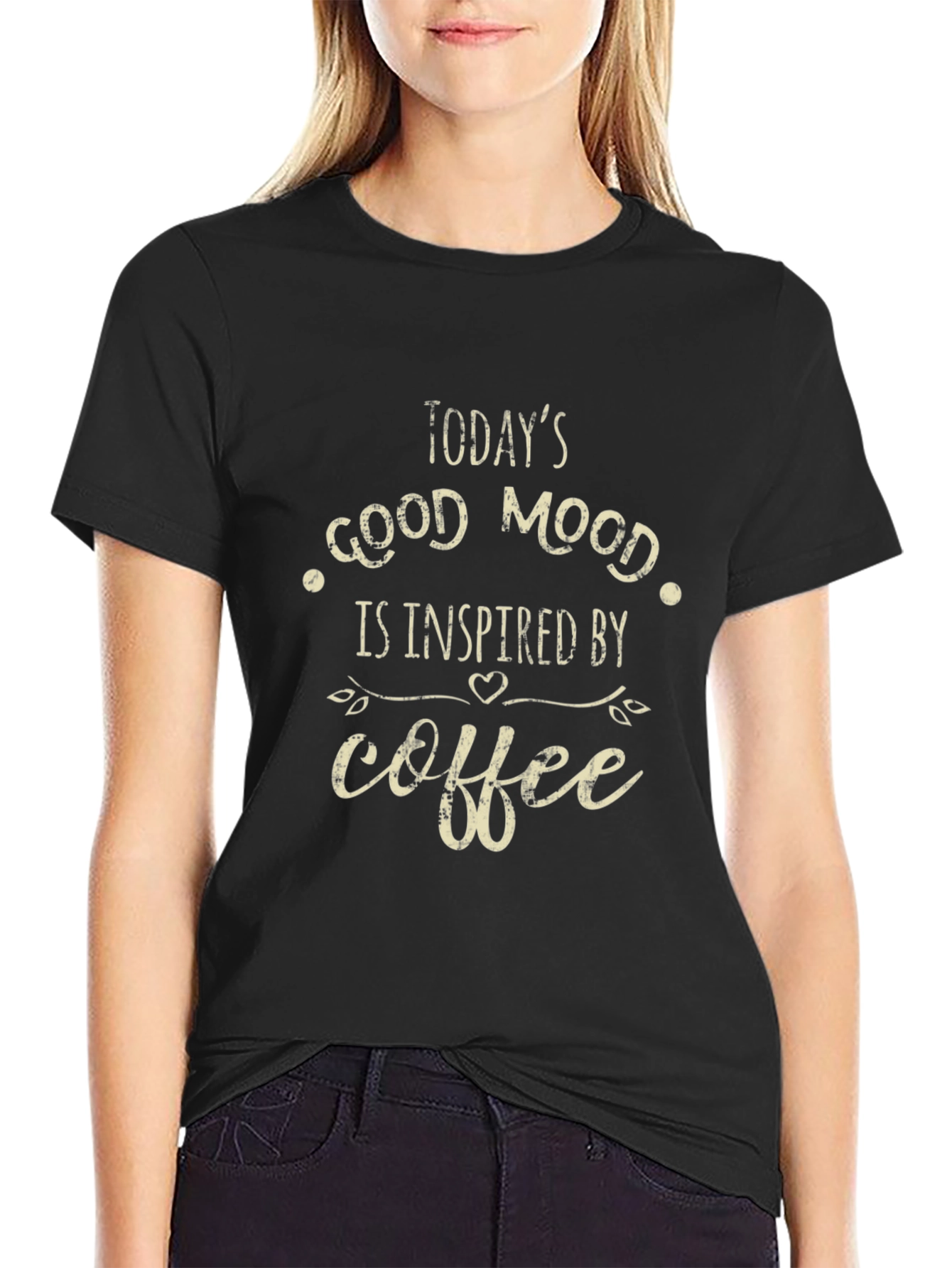 Good Mood Coffee T-Shirt - Unisex Black Tee