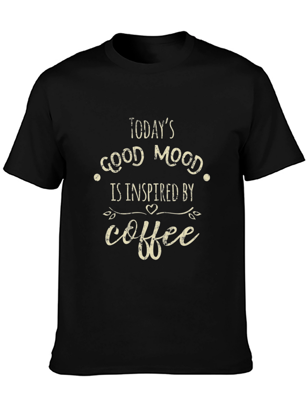 Good Mood Coffee T-Shirt - Unisex Black Tee