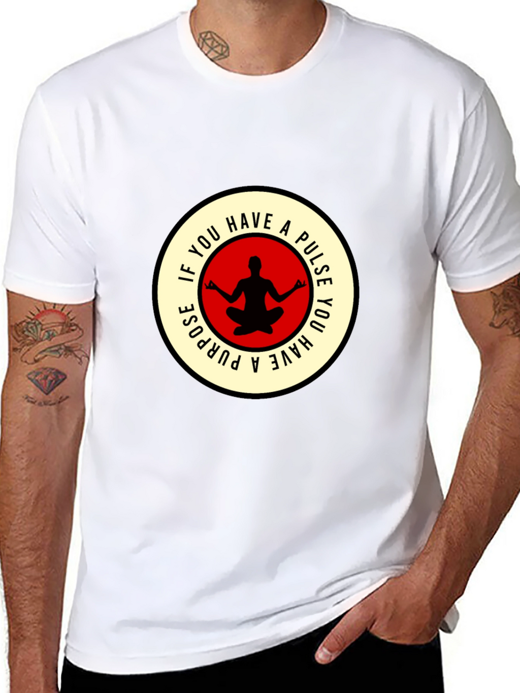 Pulse Purpose T-Shirt: Find Your Inner Yogi