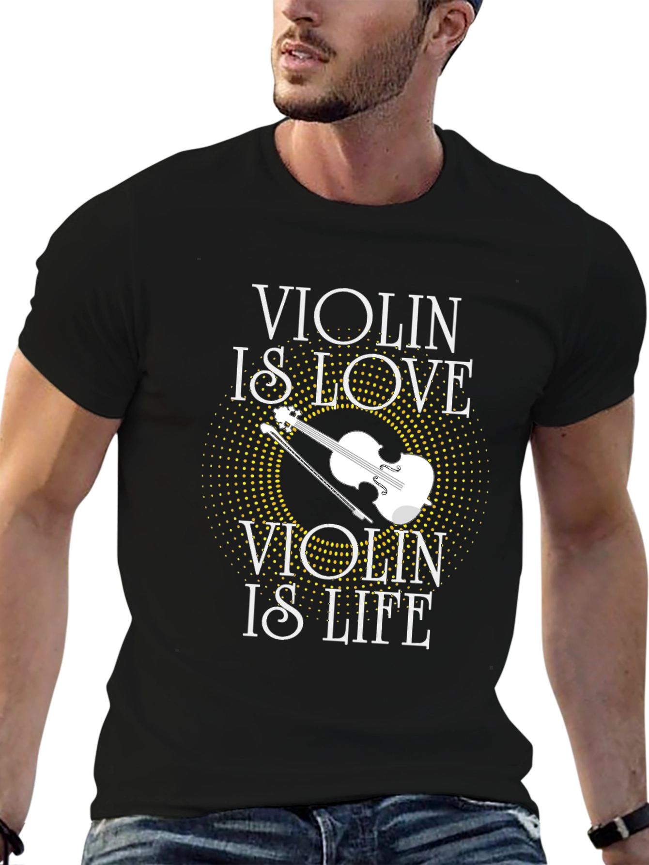 Violin is Love is Life Graphic Tee