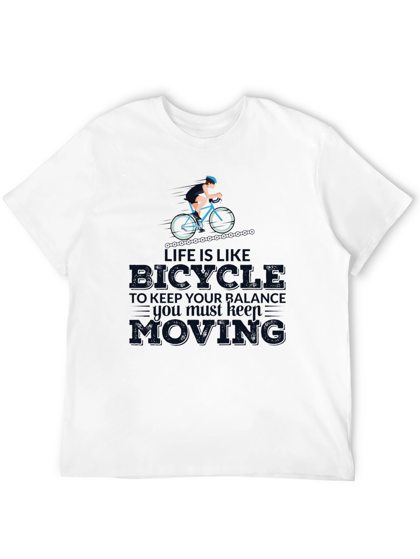 Life is Like a Bicycle T-Shirt