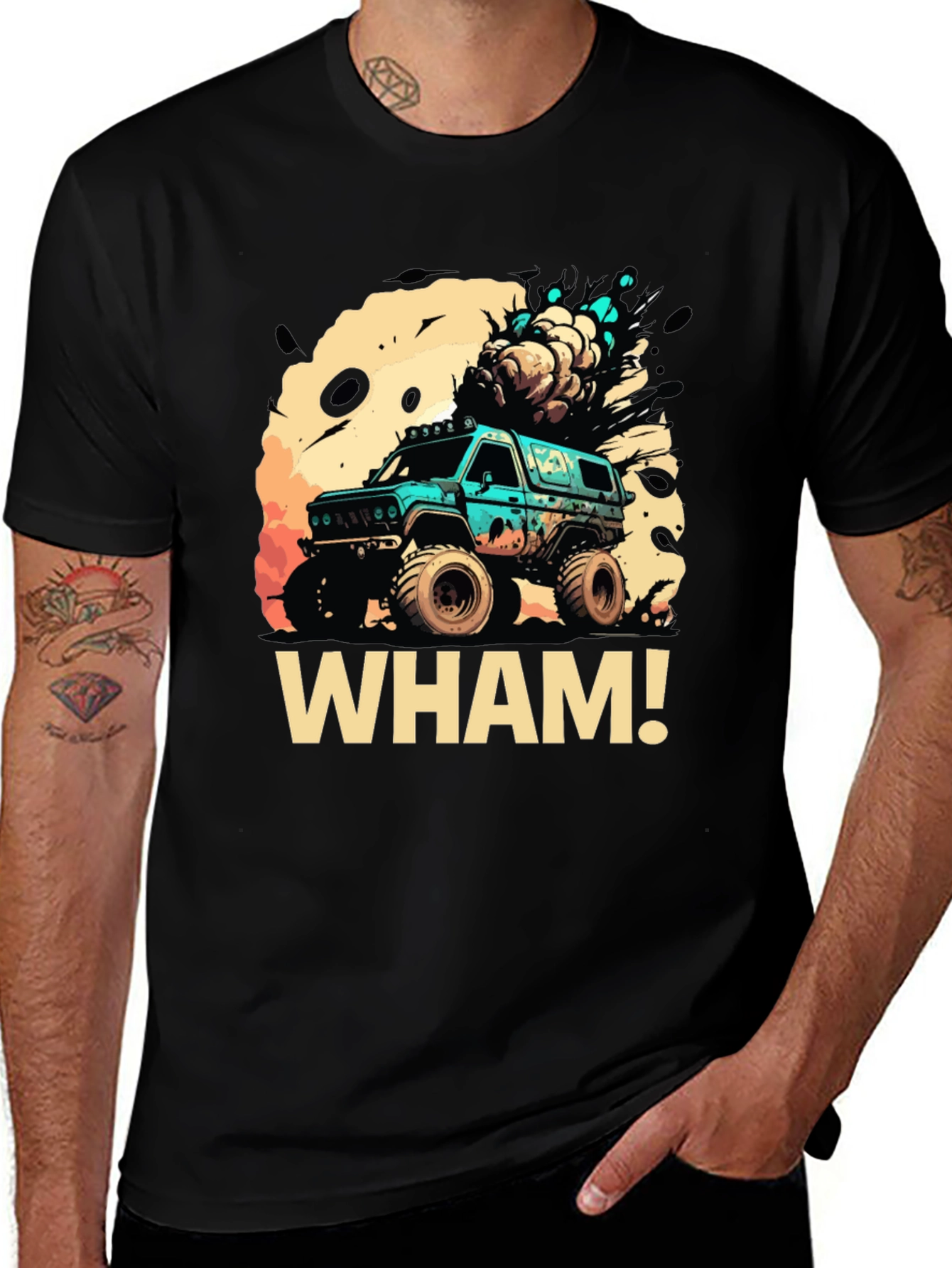 Wham! Truck Graphic T-Shirt