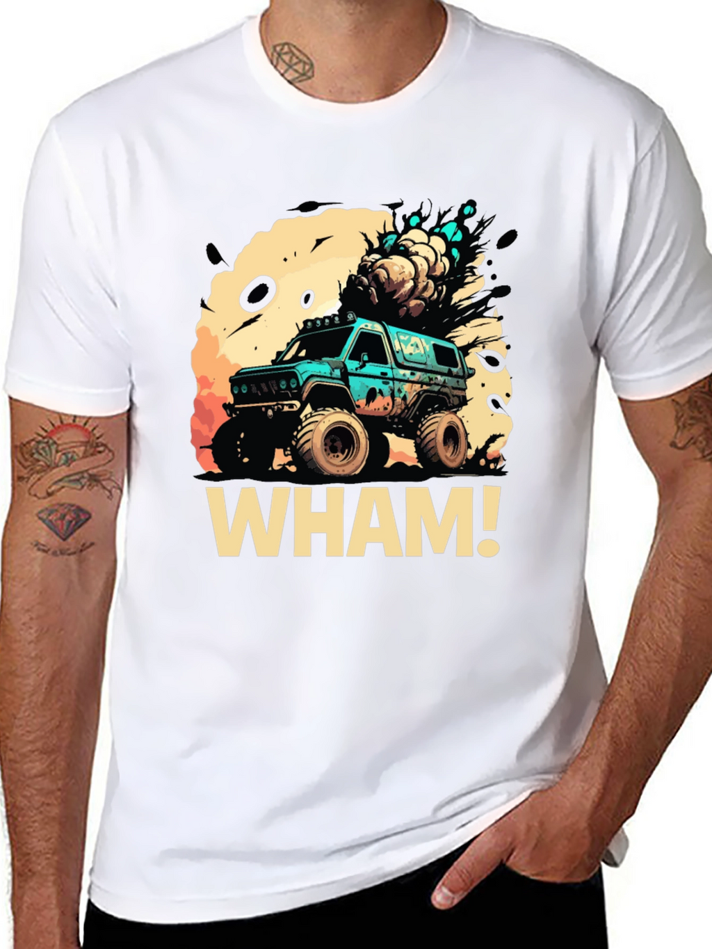 Wham! Truck Graphic T-Shirt