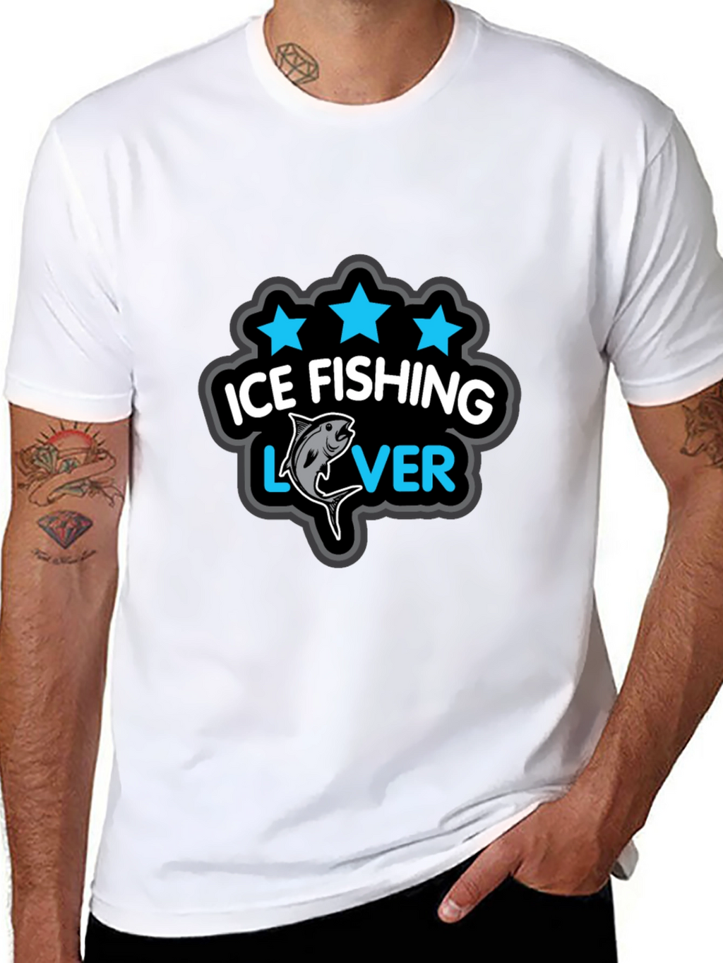 Ice Fishing Lover T-Shirt
