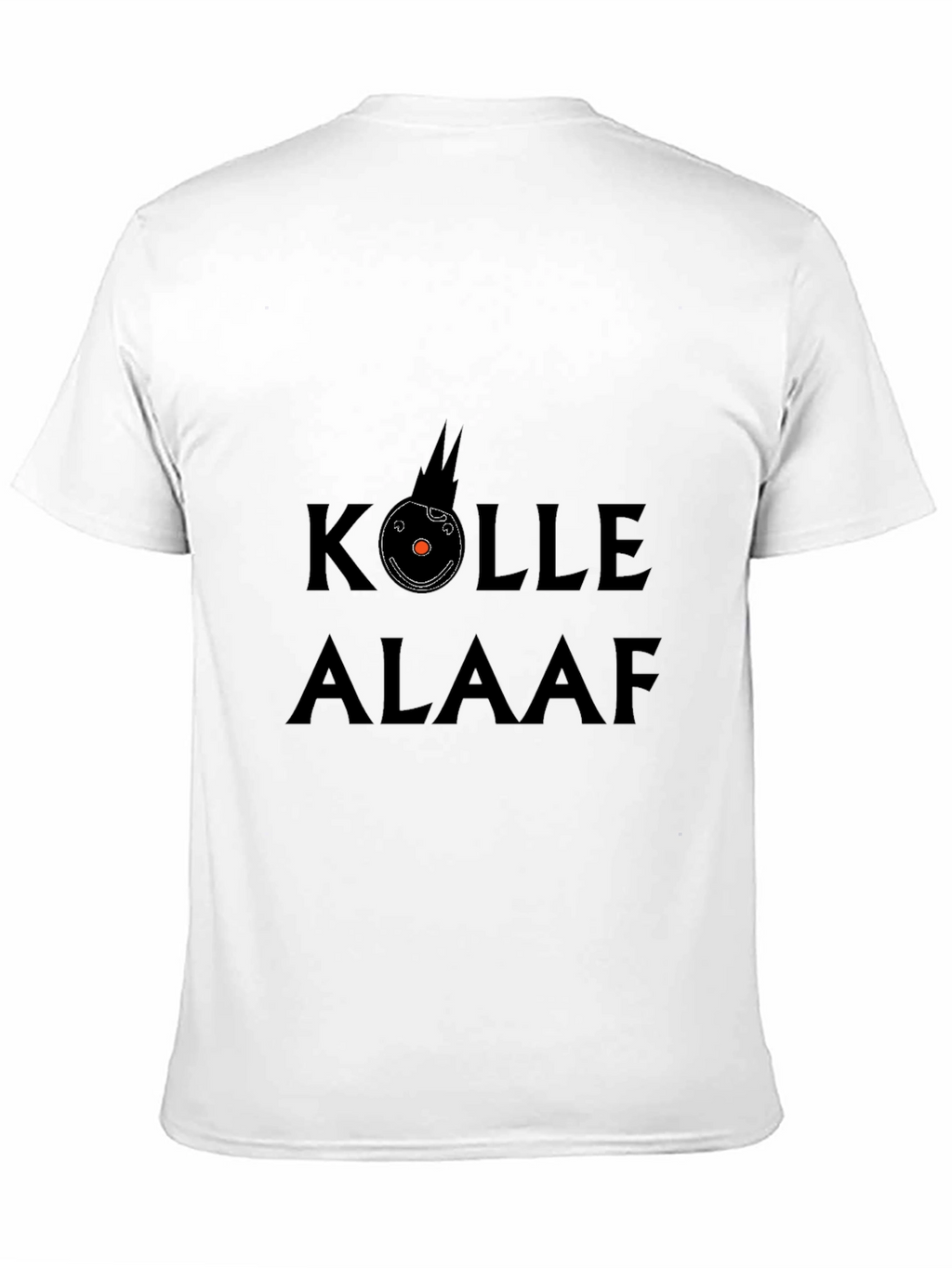 Kolle Alaaf Graphic Print Black T-Shirt