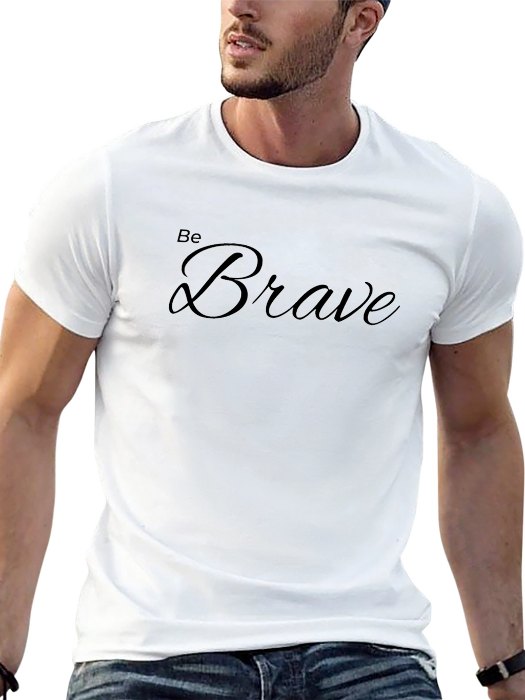 Be Brave Graphic Tee - Comfort & Style