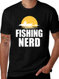 Fishing Nerd T-Shirt - Angler Humor Tee