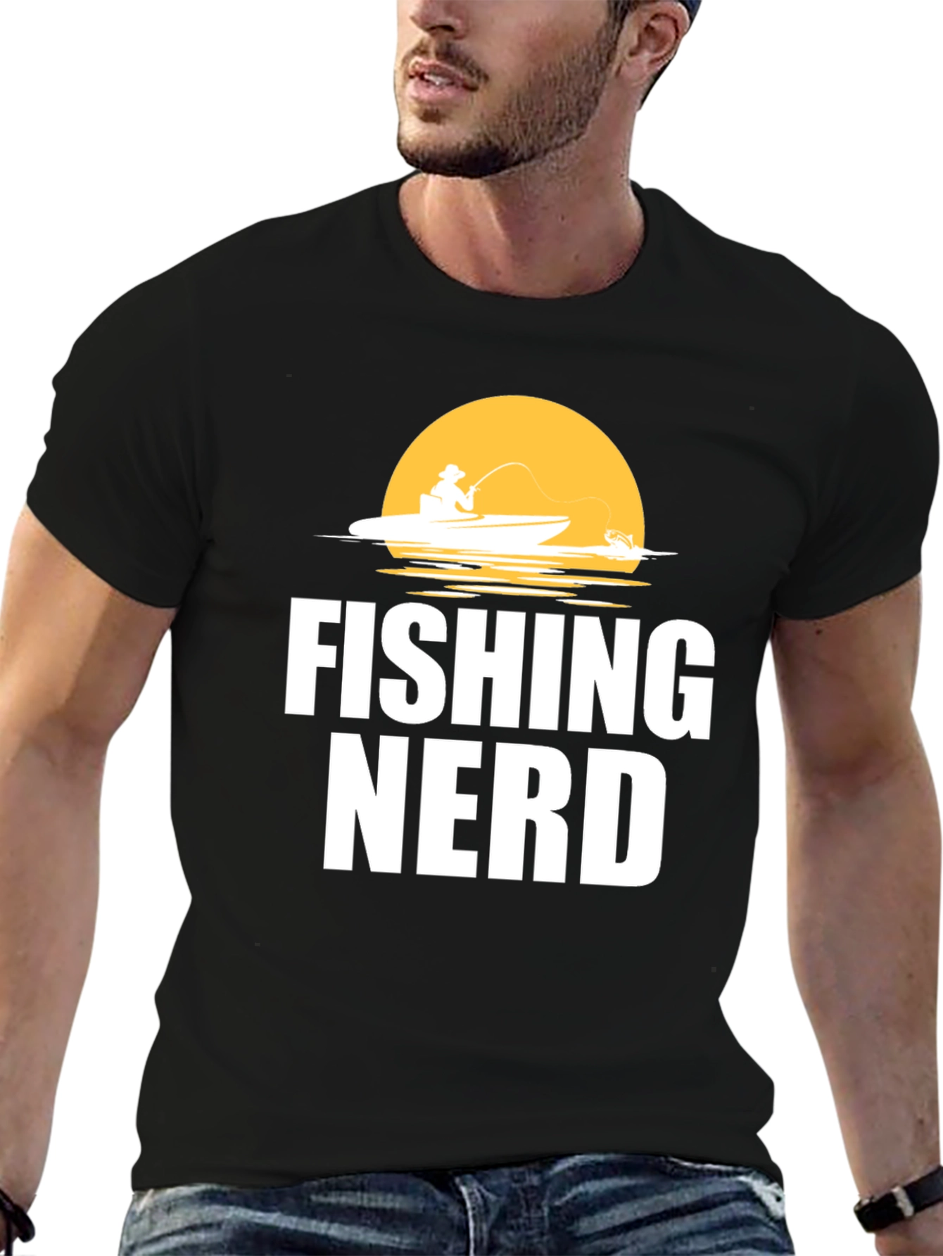 Fishing Nerd T-Shirt - Angler Humor Tee