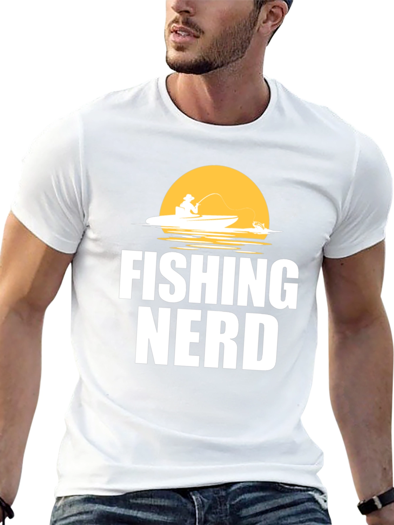 Fishing Nerd T-Shirt - Angler Humor Tee