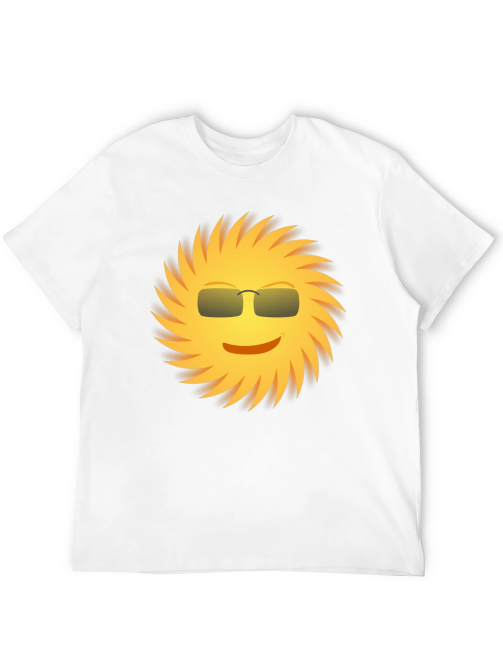 Cool Sun Graphic Tee - Black Unisex Shirt