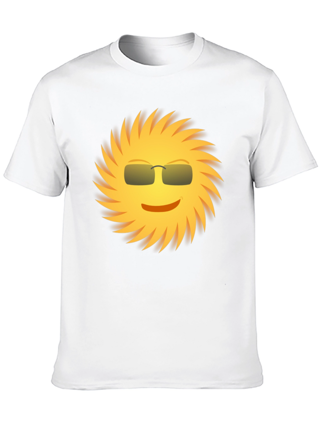 Cool Sun Graphic Tee - Black Unisex Shirt