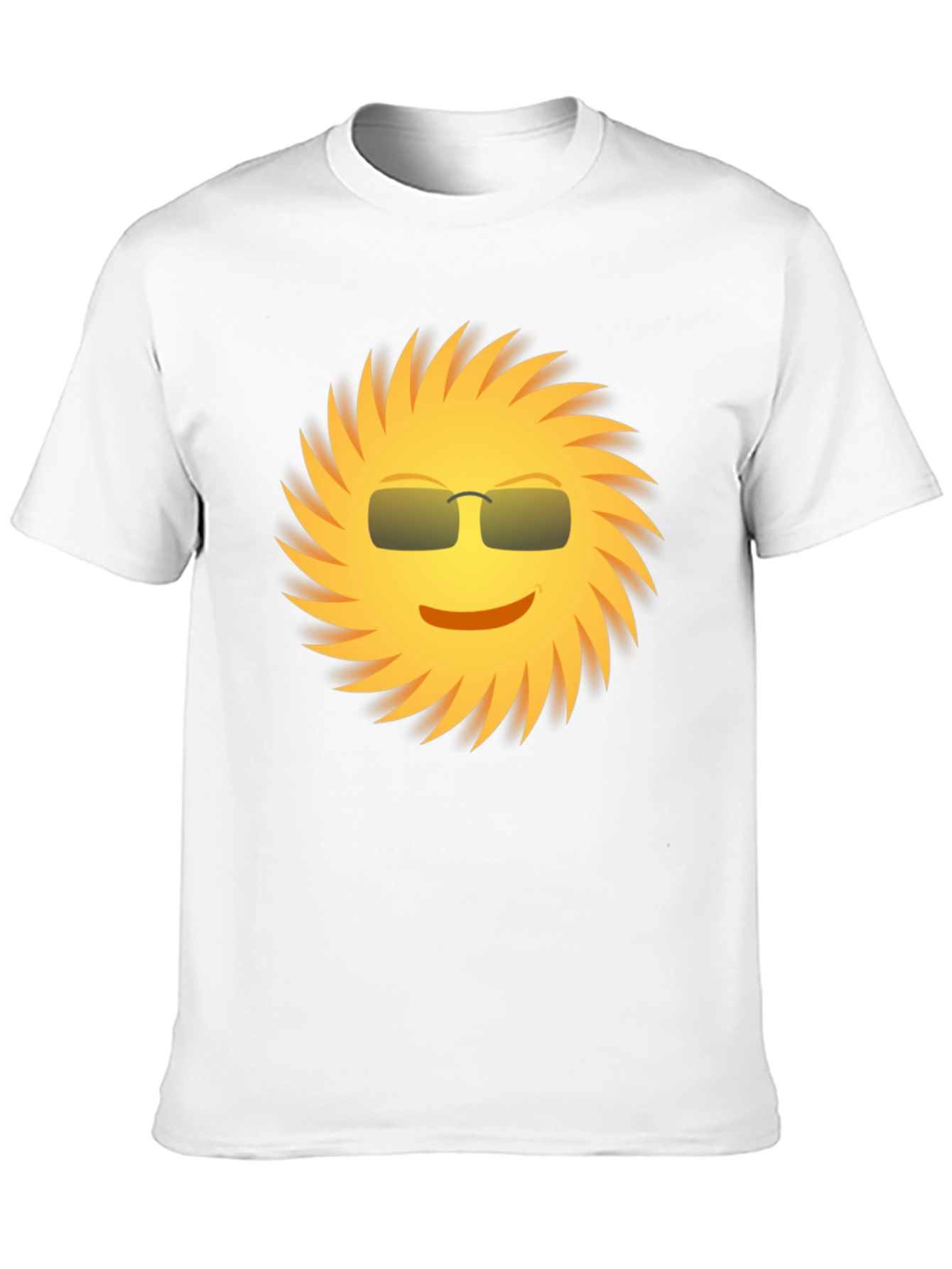 Cool Sun Graphic Tee - Black Unisex Shirt