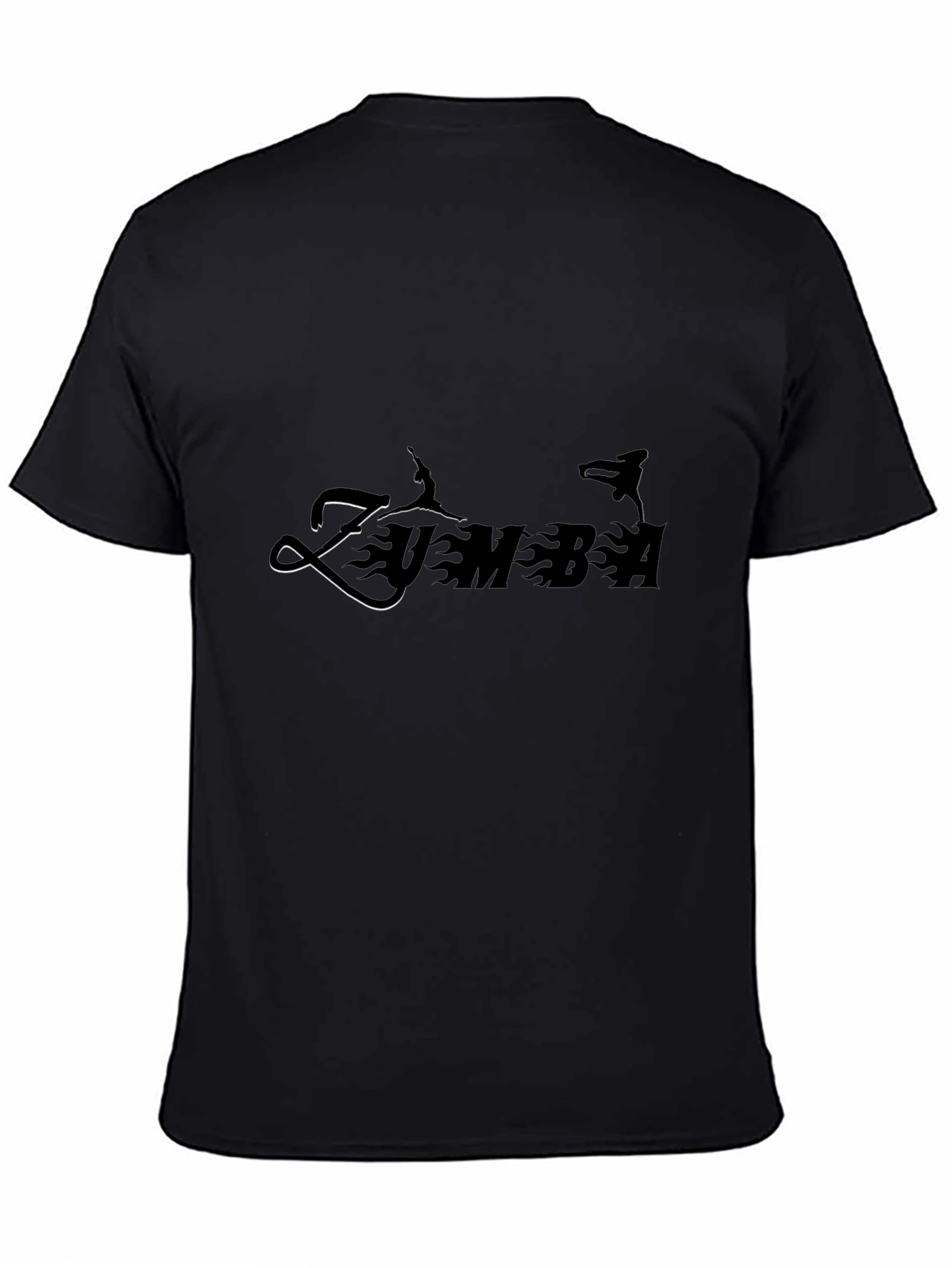 Zumba Dance Fitness Black T-Shirt