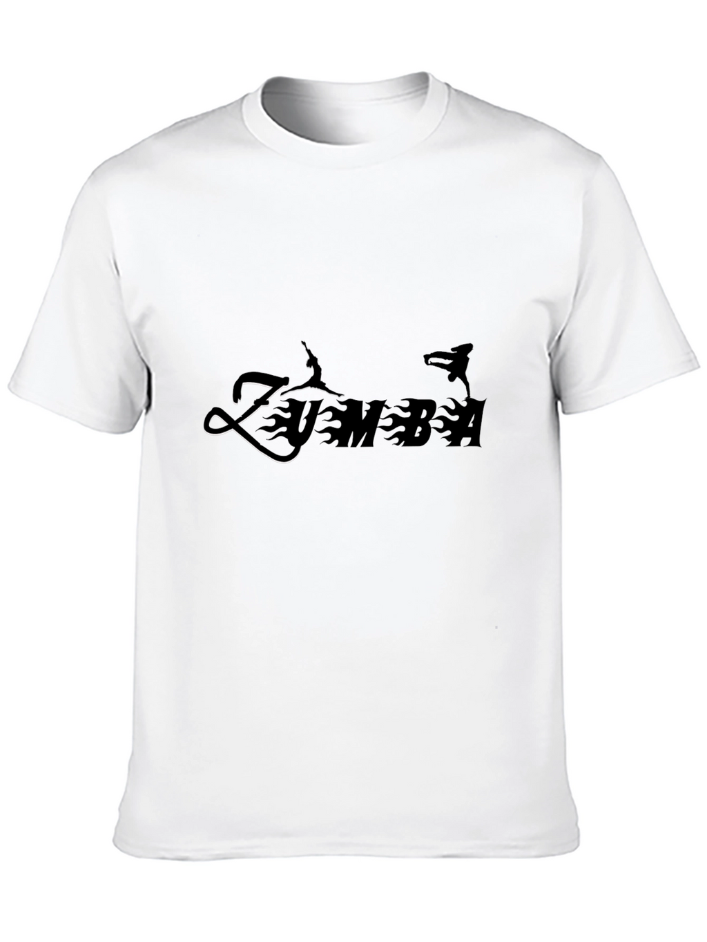 Zumba Dance Fitness Black T-Shirt