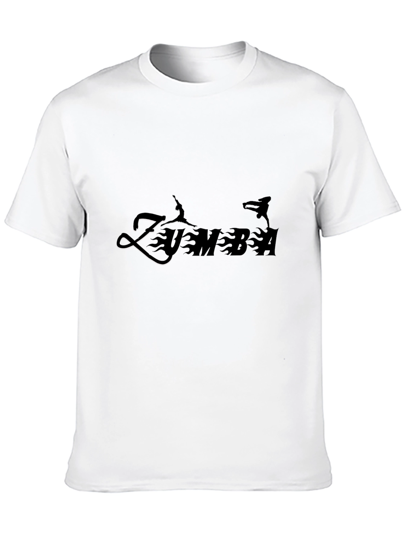 Zumba Dance Fitness Black T-Shirt