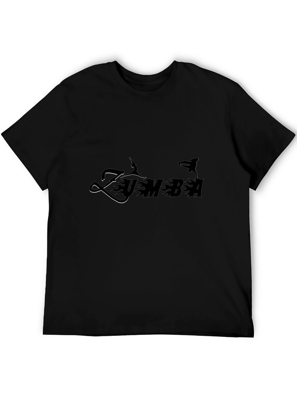 Zumba Dance Fitness Black T-Shirt