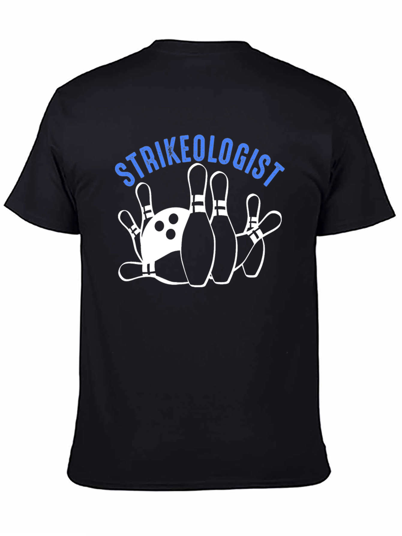 Strikeologist Bowling T-Shirt - Unique Graphic Tee