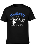 Strikeologist Bowling T-Shirt - Unique Graphic Tee