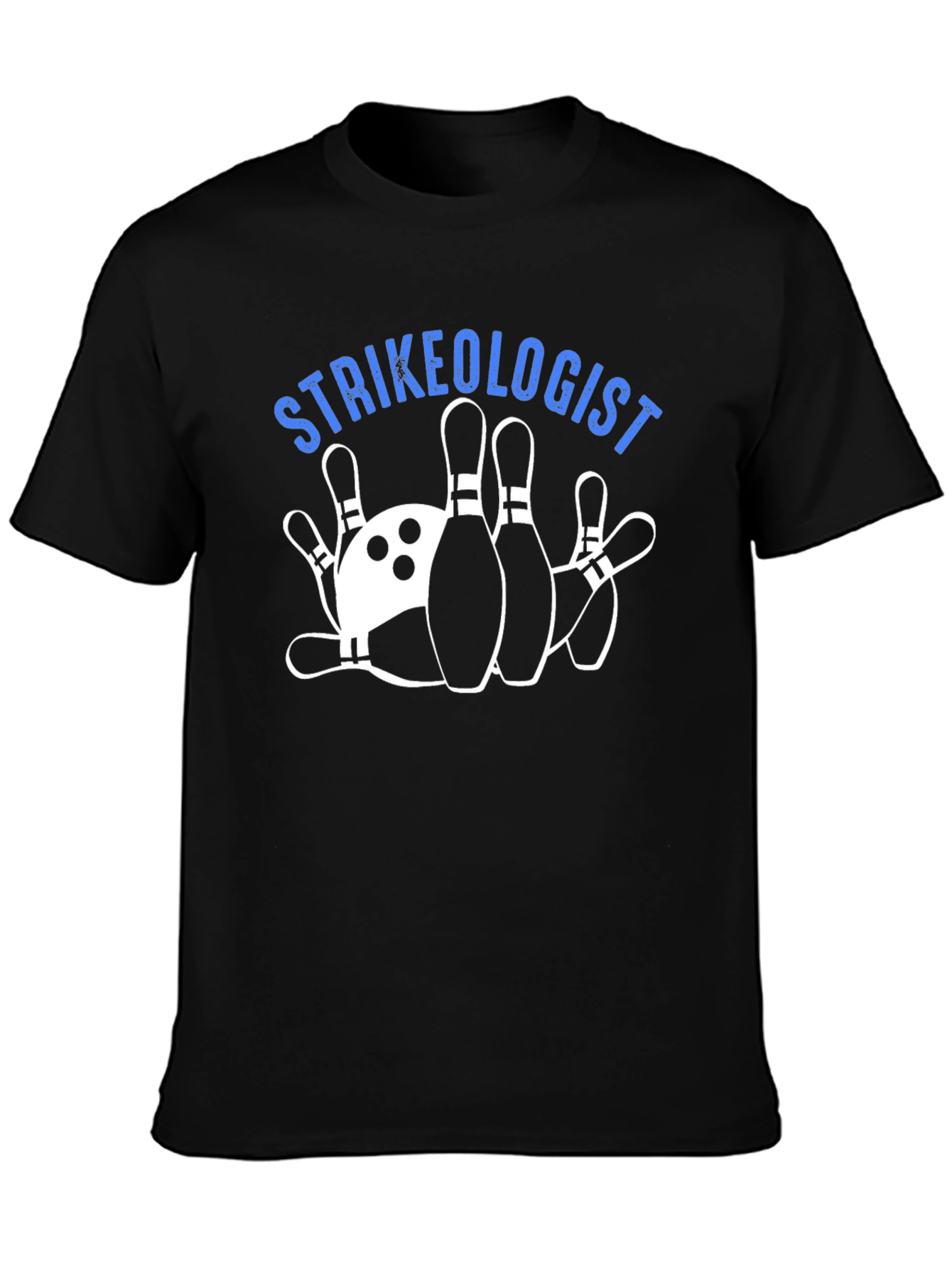 Strikeologist Bowling T-Shirt - Unique Graphic Tee