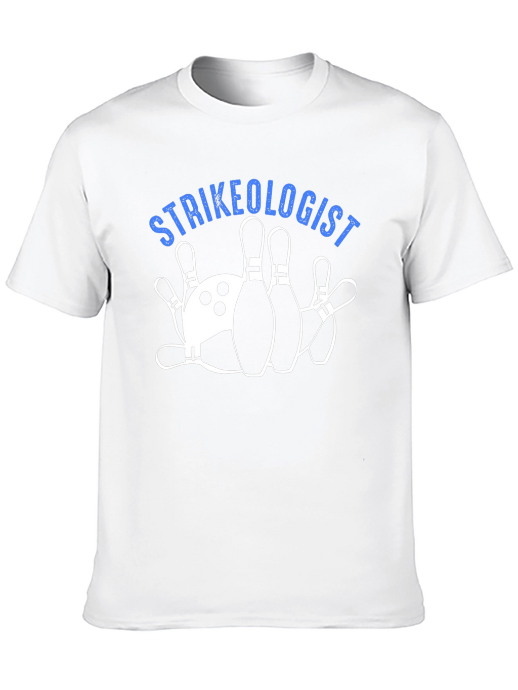 Strikeologist Bowling T-Shirt - Unique Graphic Tee