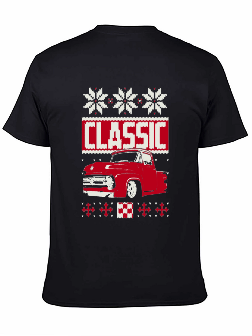 Classic Truck Christmas Sweater T-Shirt