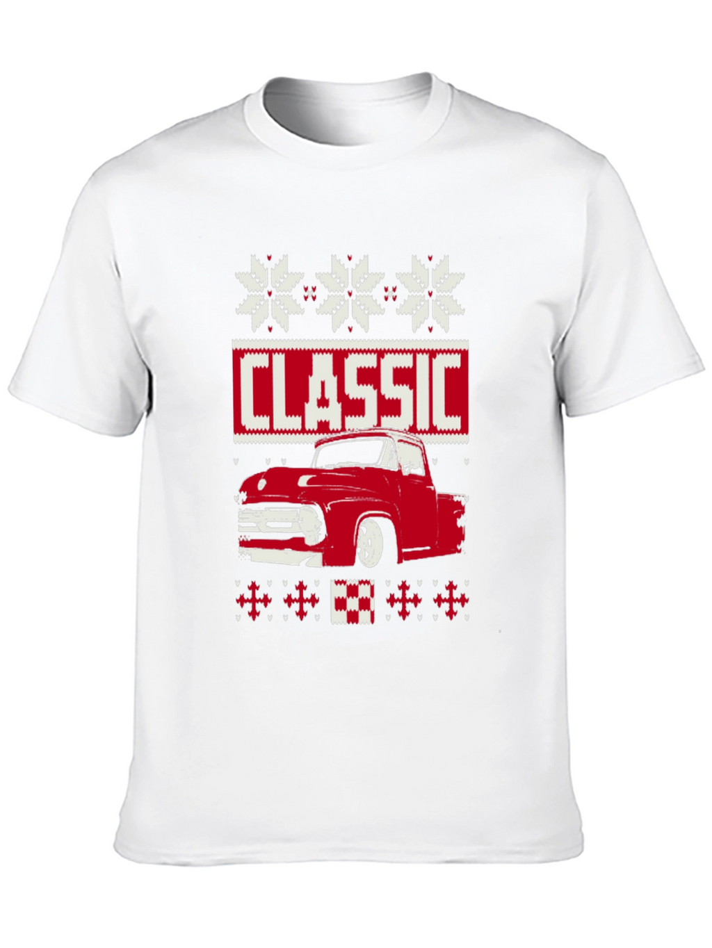 Classic Truck Christmas Sweater T-Shirt