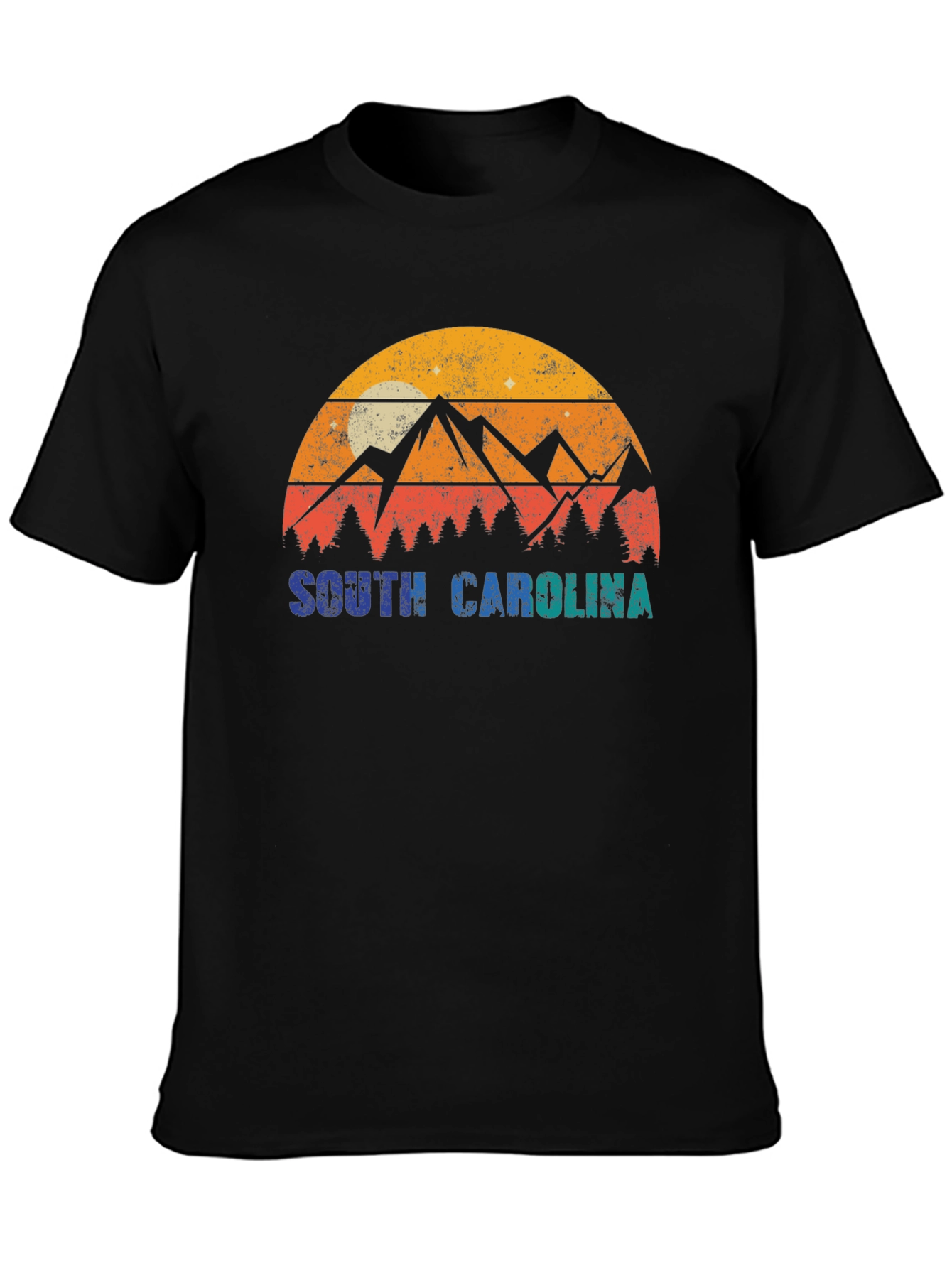 Retro South Carolina Mountain T-Shirt