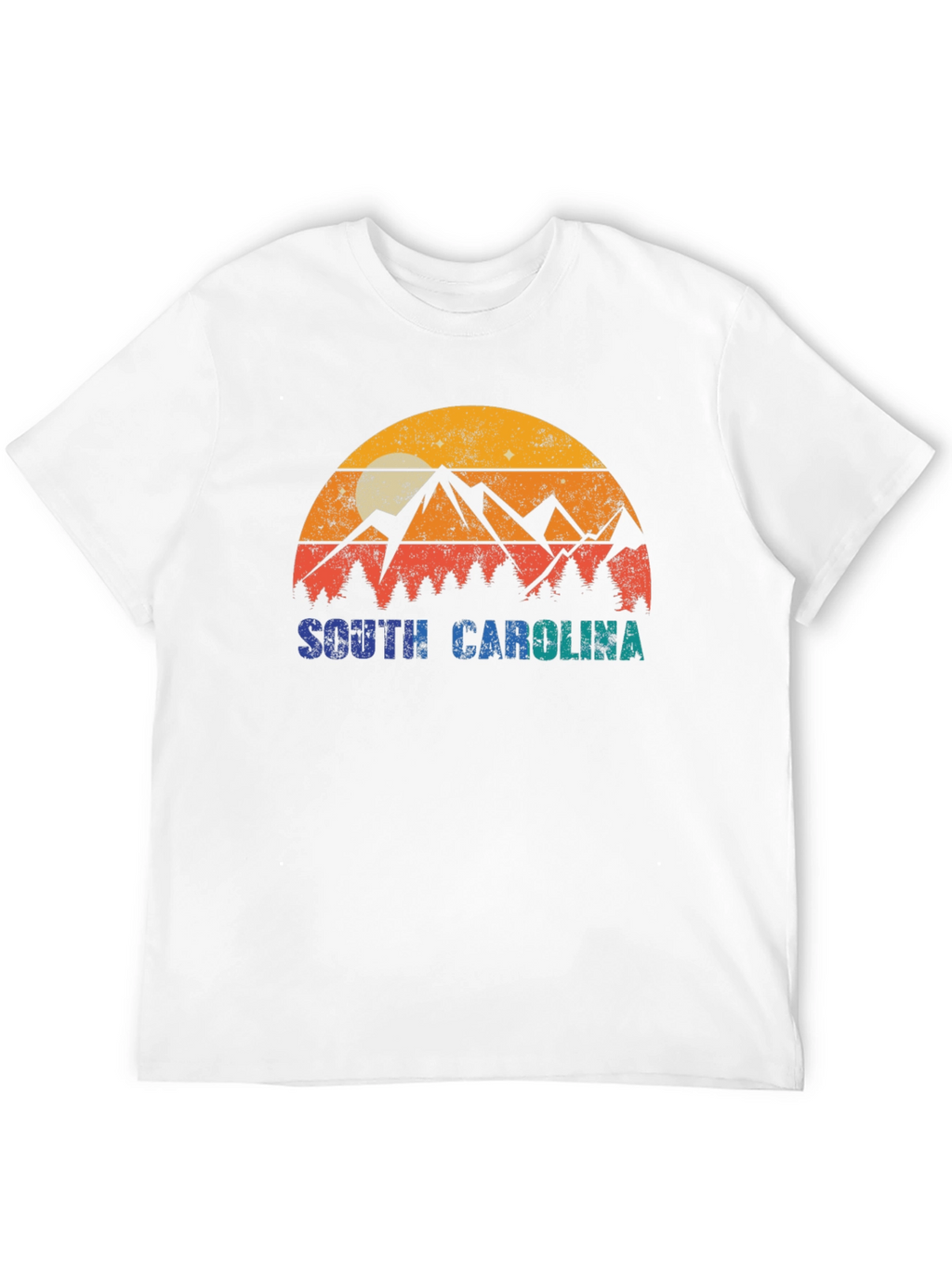Retro South Carolina Mountain T-Shirt