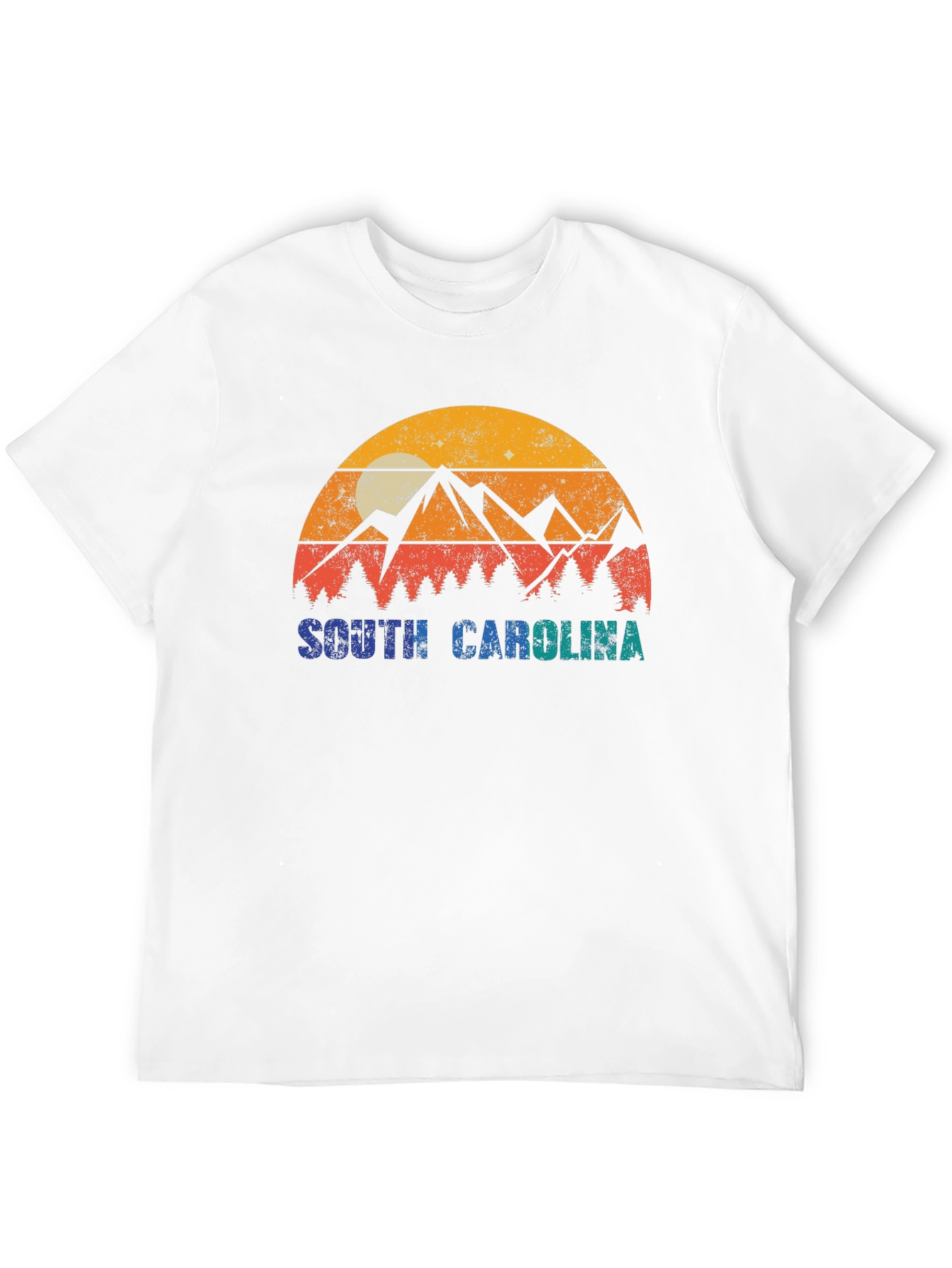 Retro South Carolina Mountain T-Shirt