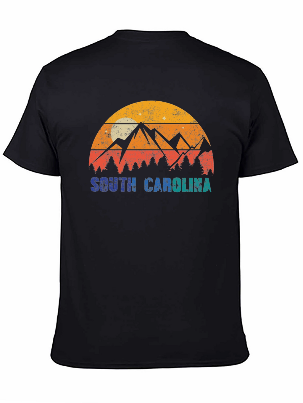 Retro South Carolina Mountain T-Shirt