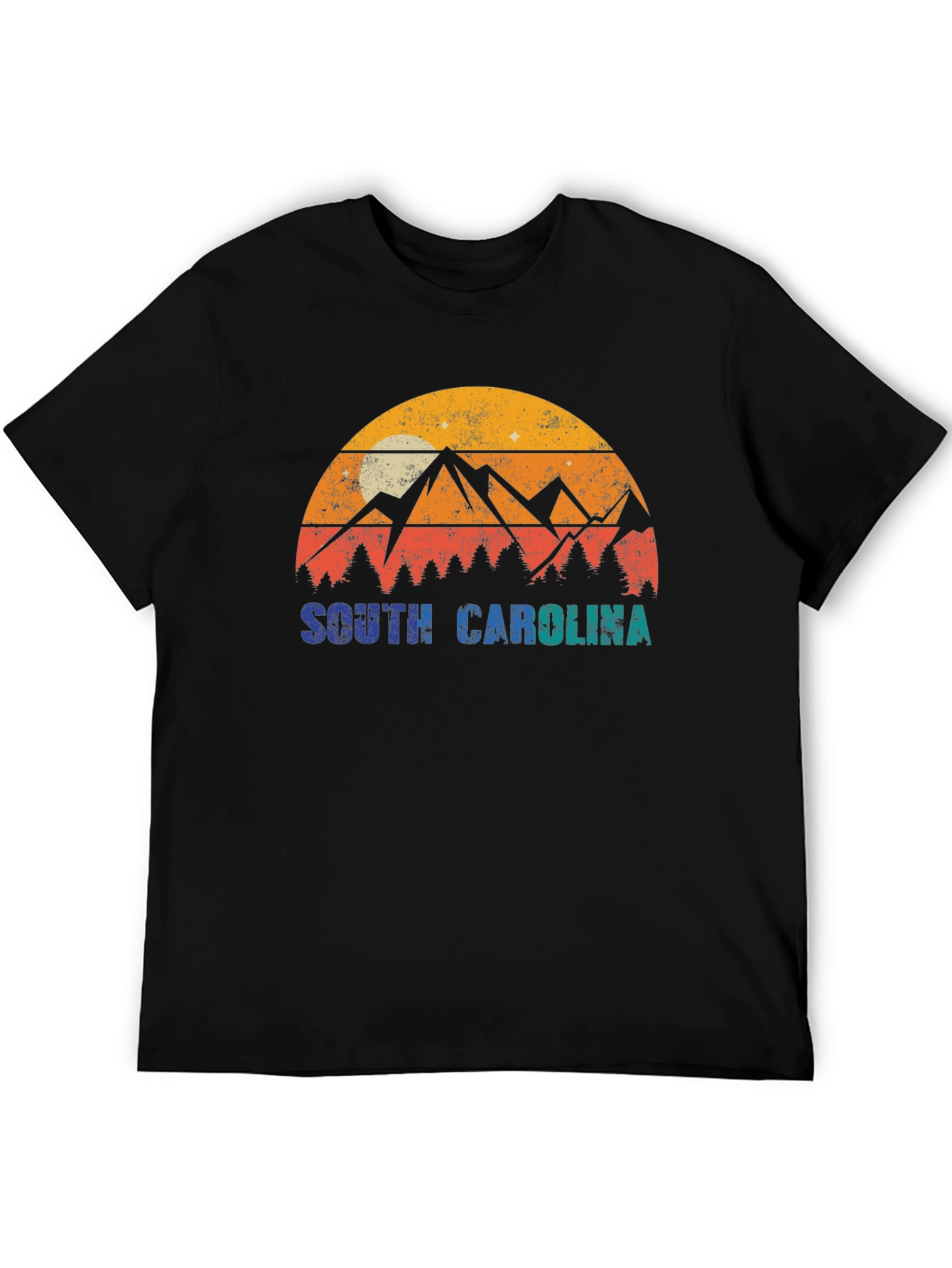 Retro South Carolina Mountain T-Shirt