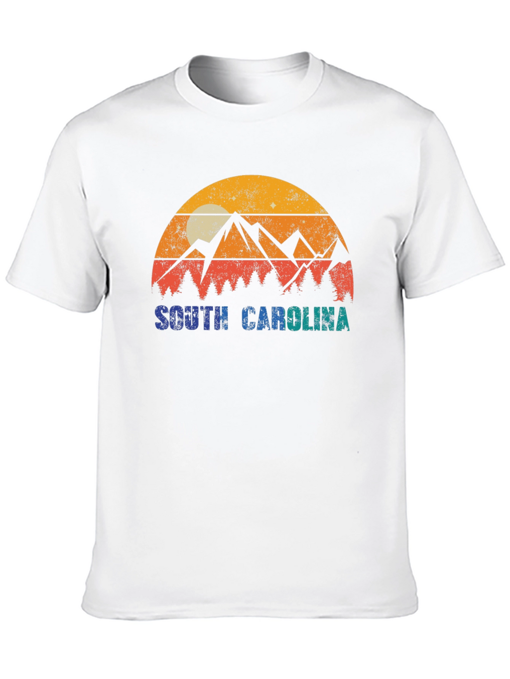 Retro South Carolina Mountain T-Shirt