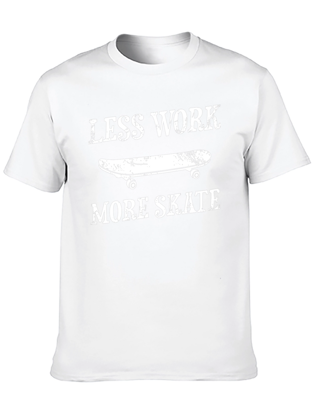 Less Work More Skate Graphic T-Shirt