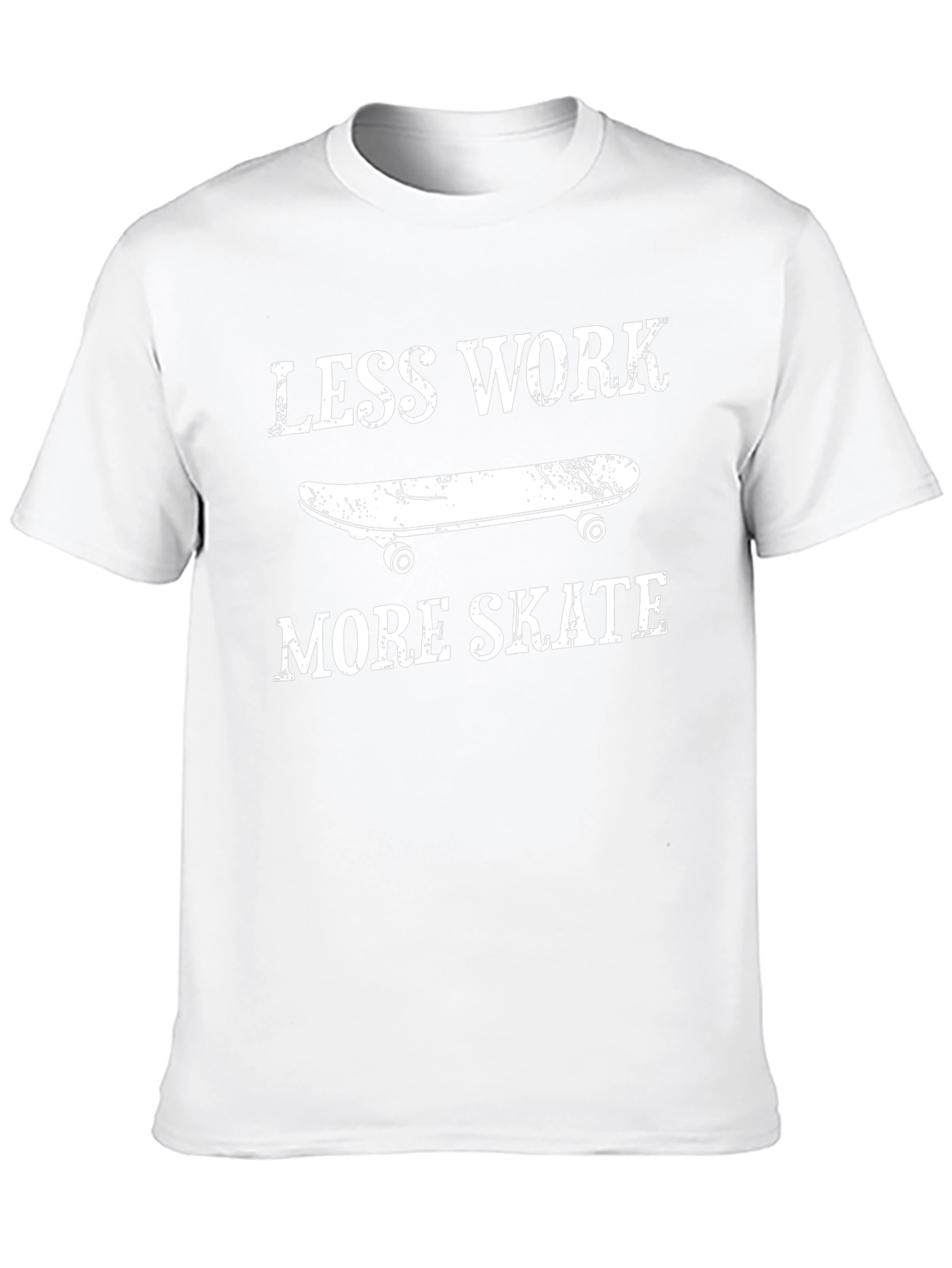 Less Work More Skate Graphic T-Shirt