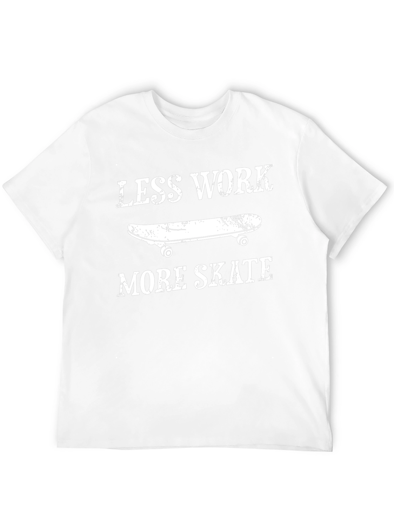 Less Work More Skate Graphic T-Shirt