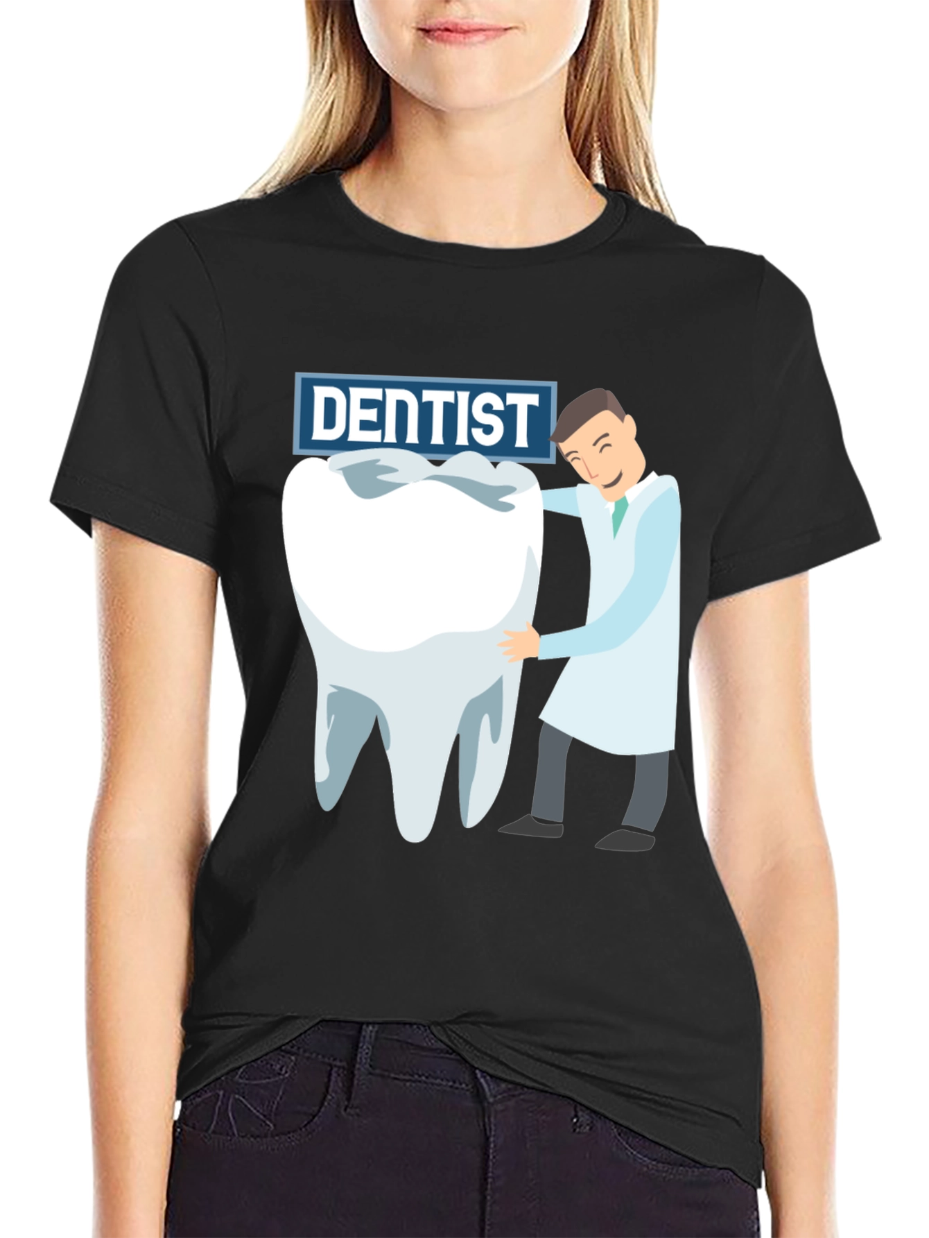 Dentist Graphic Tee - Funny Tooth T-Shirt