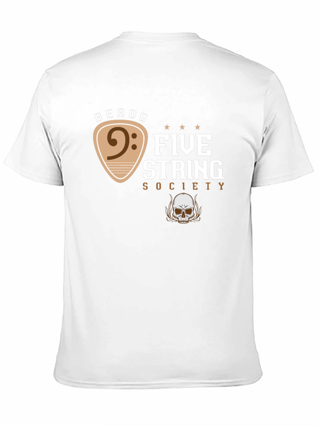 Five String Society Black Graphic Tee