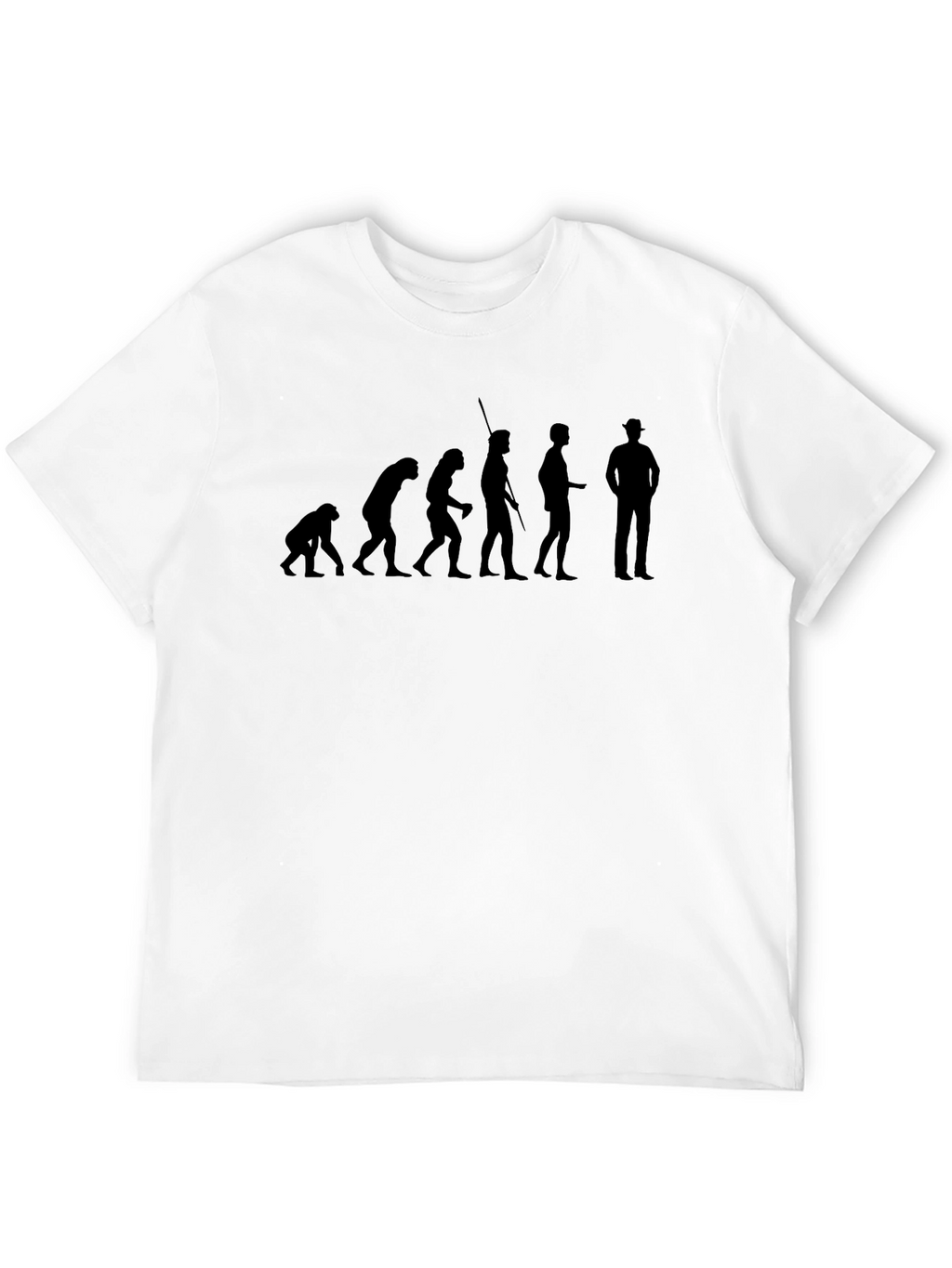 Evolution of a Cowboy T-Shirt - Black