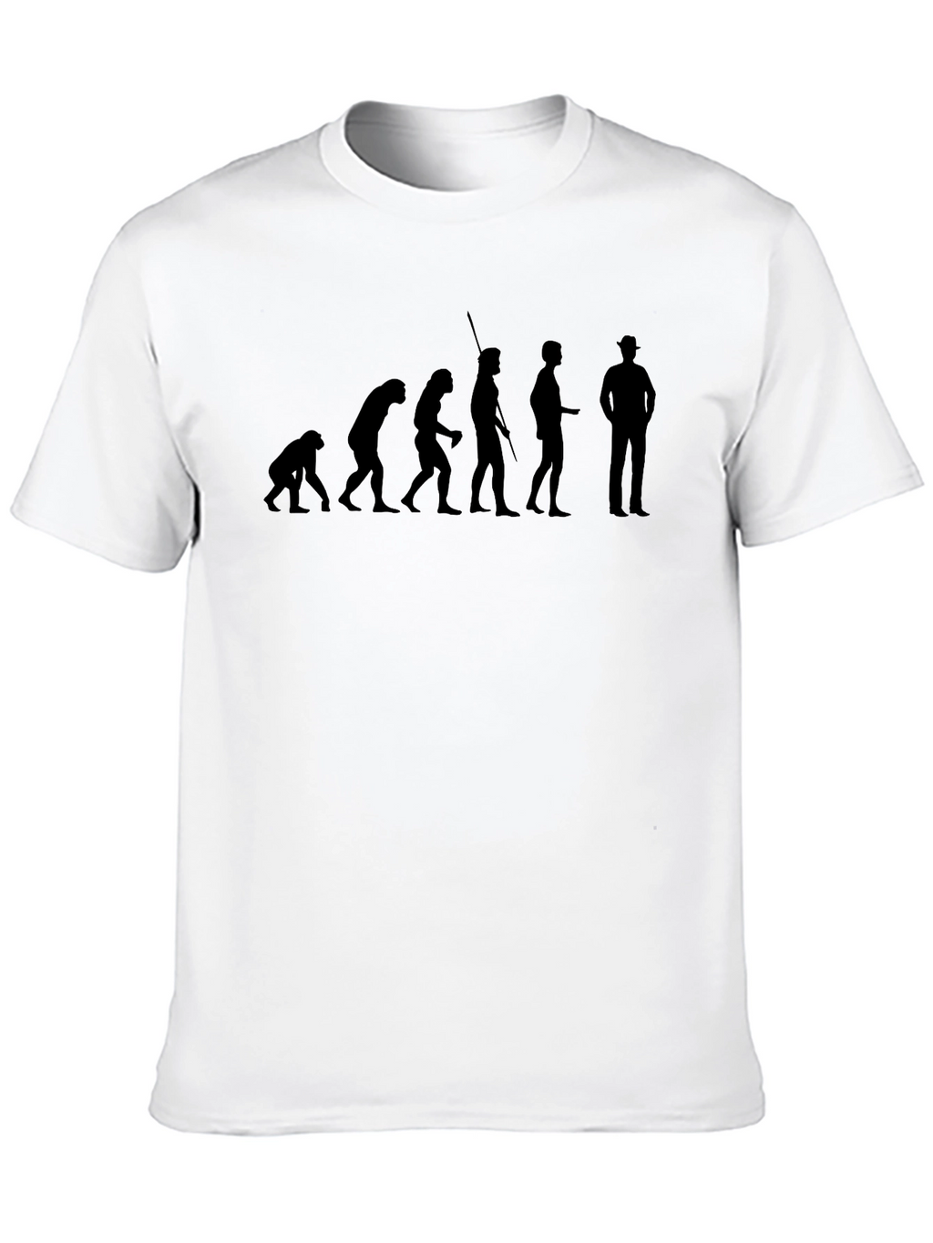 Evolution of a Cowboy T-Shirt - Black