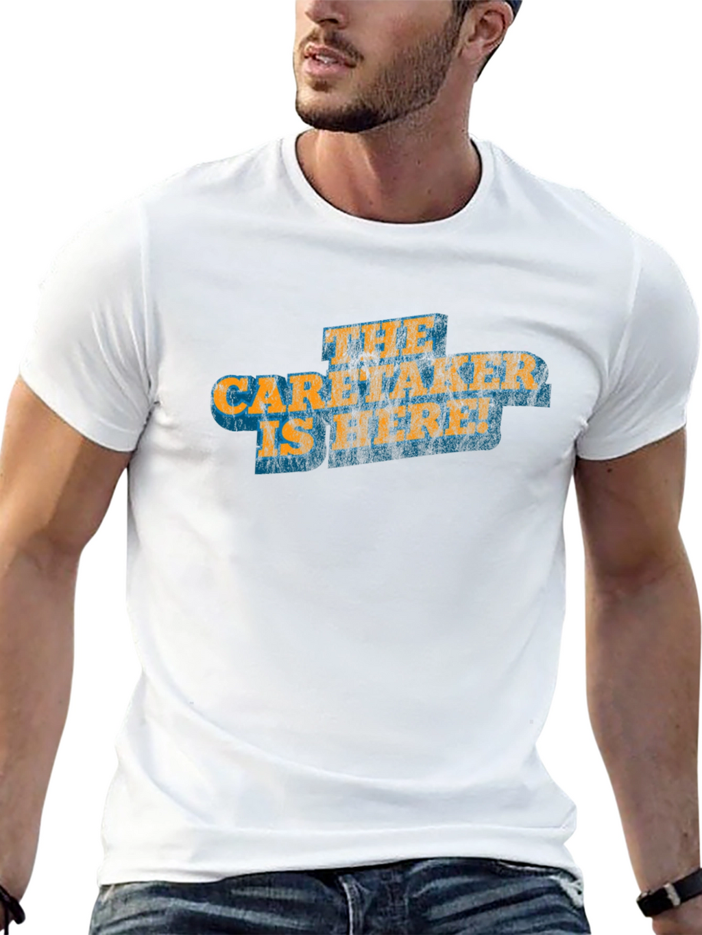 The Caretaker is Here Graphic T-Shirt