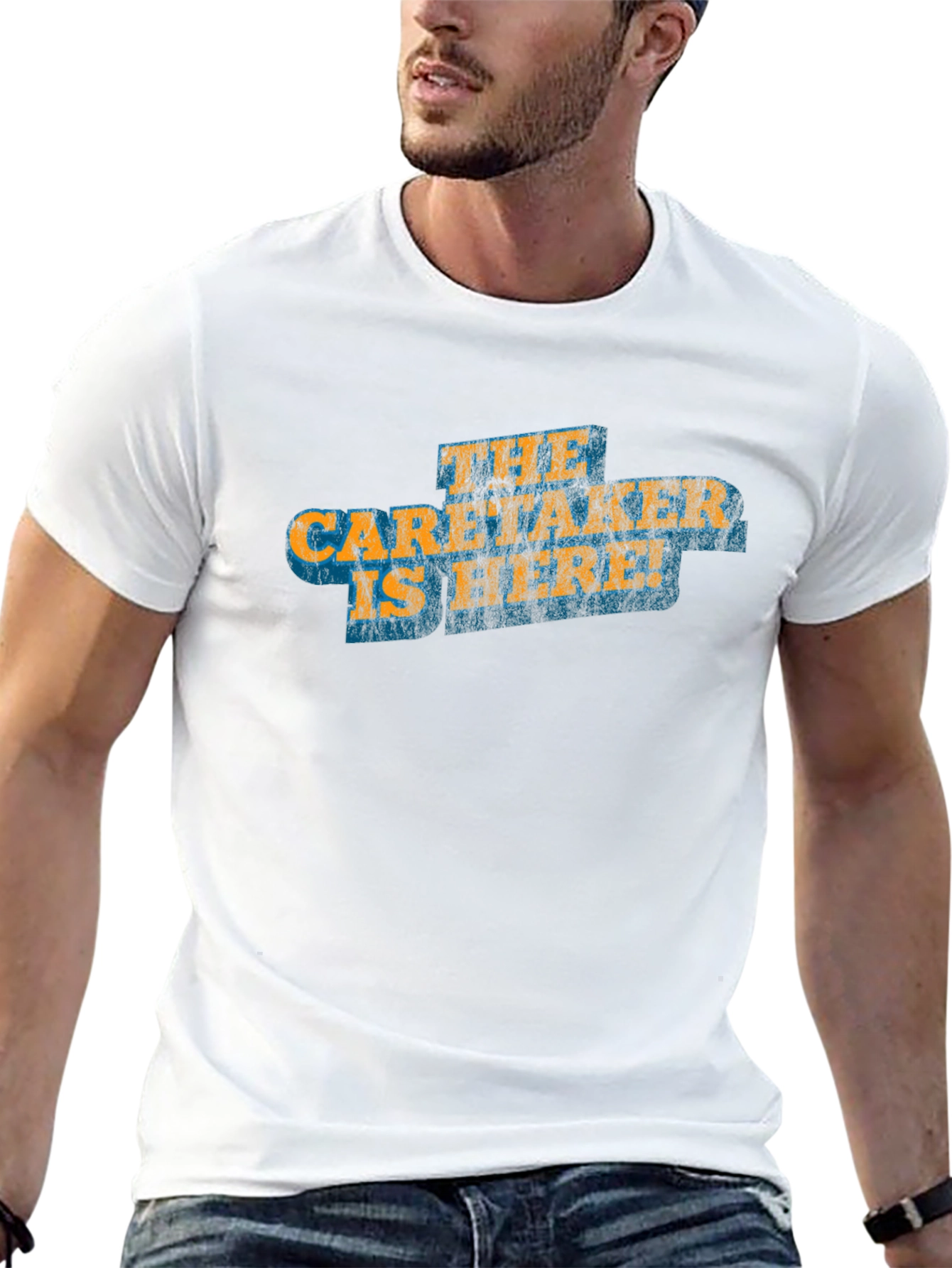 The Caretaker is Here Graphic T-Shirt
