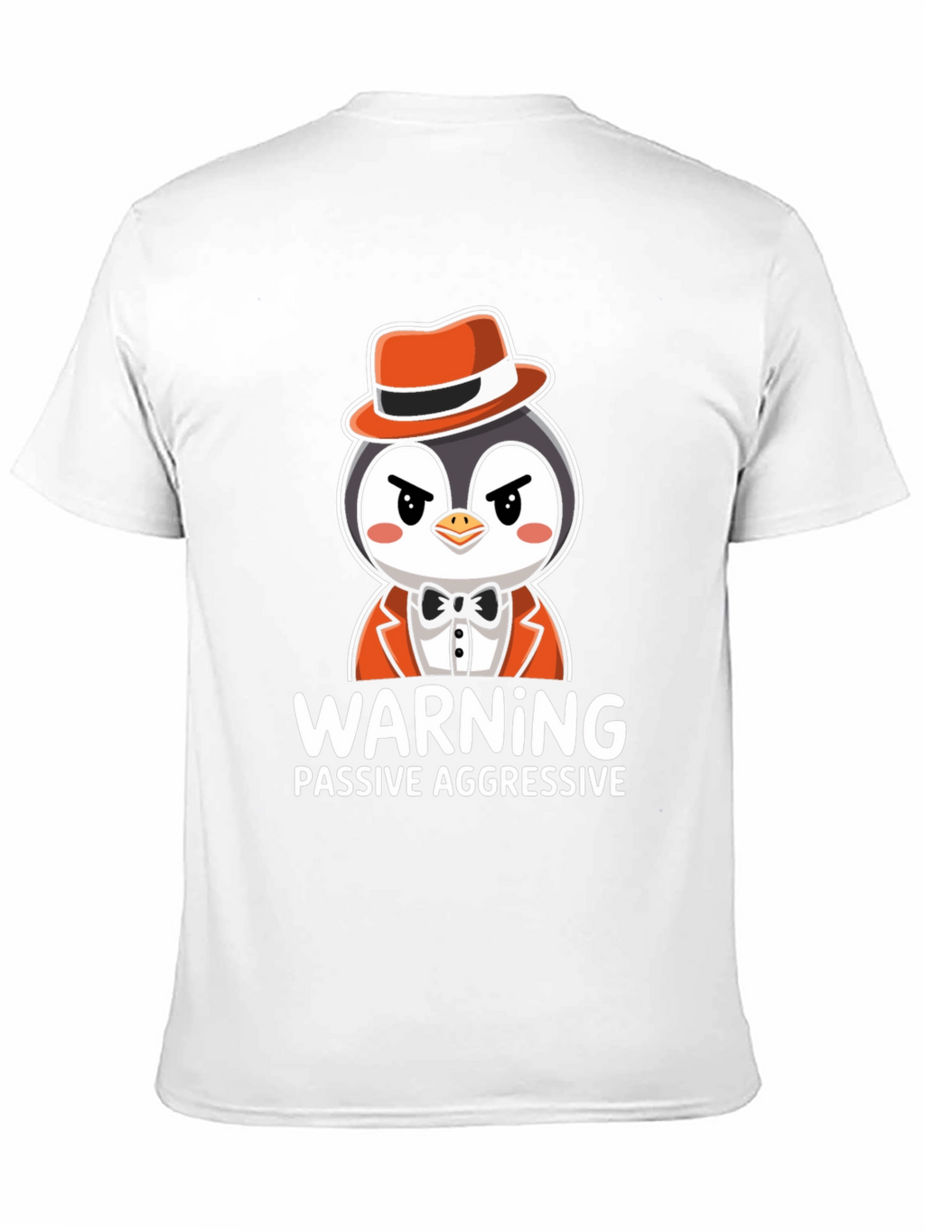 Warning Passive Aggressive Penguin T-Shirt
