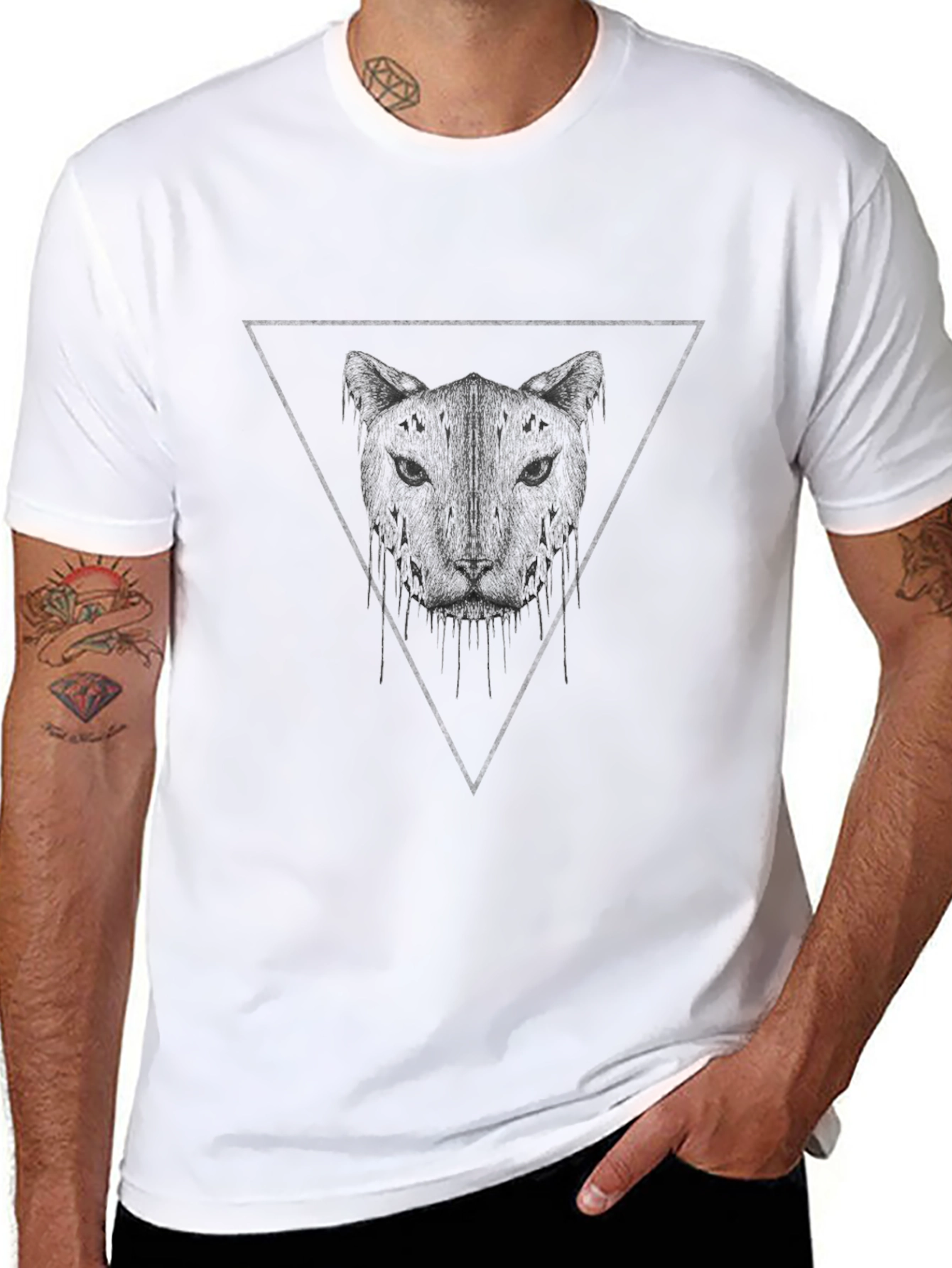 Black Panther Graphic Tee - Mens Unique Design