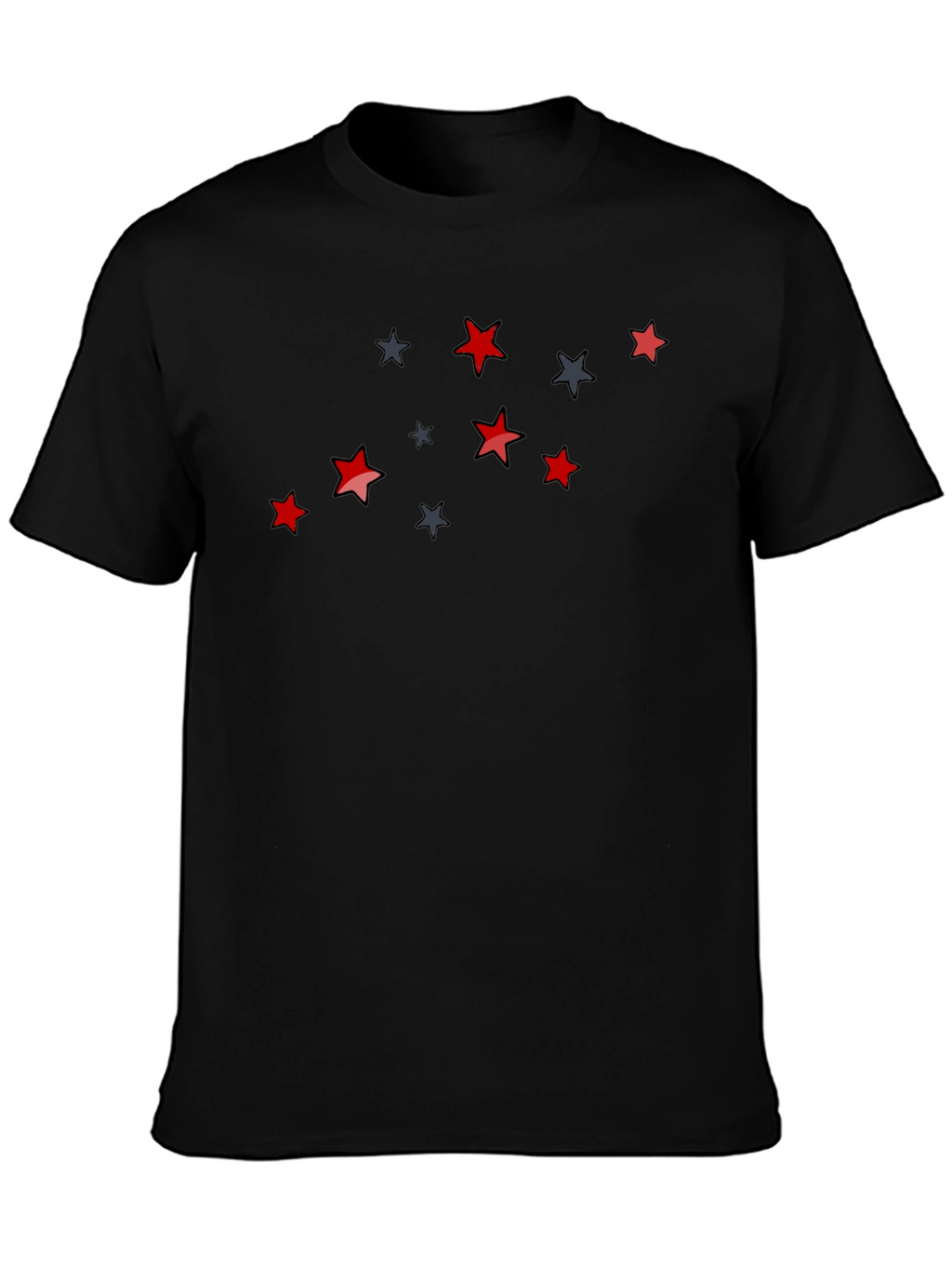 Starry Night Black T-Shirt