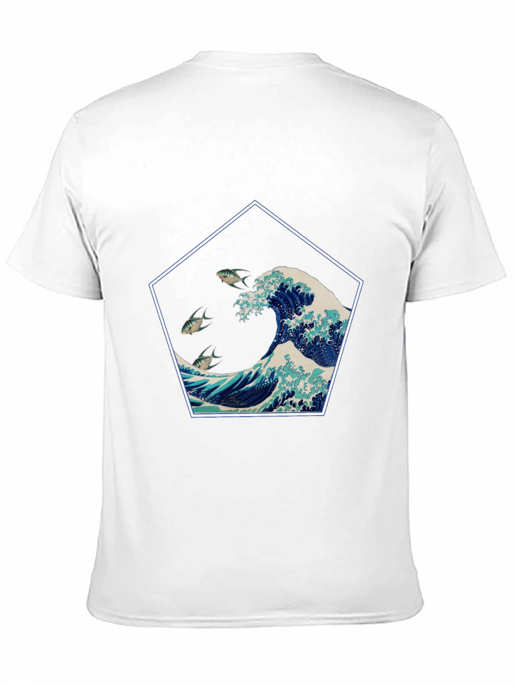 Great Wave Graphic Tee - Black