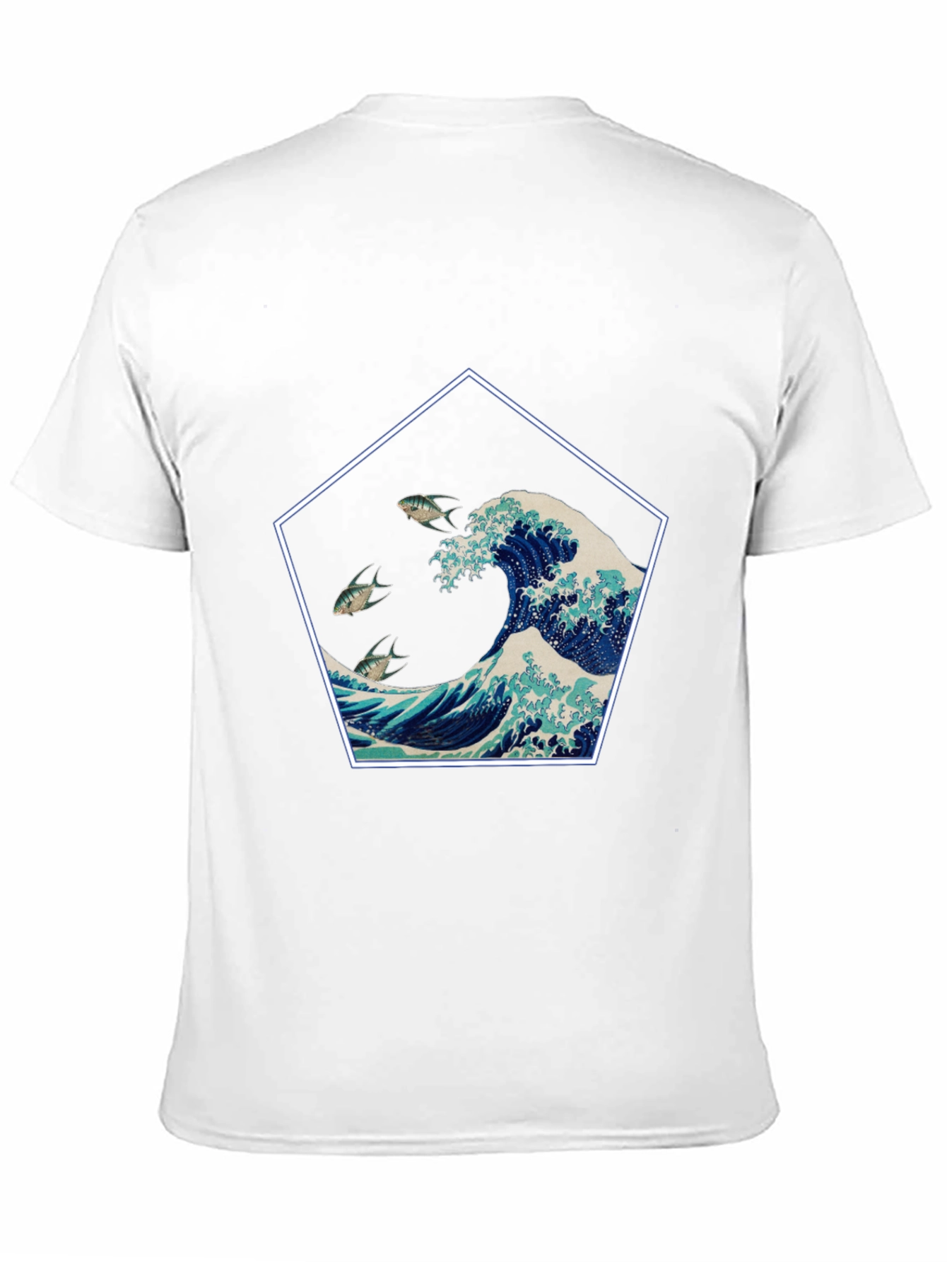 Great Wave Graphic Tee - Black