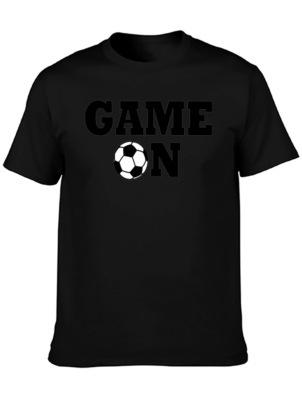 Game On Soccer T-Shirt - Black