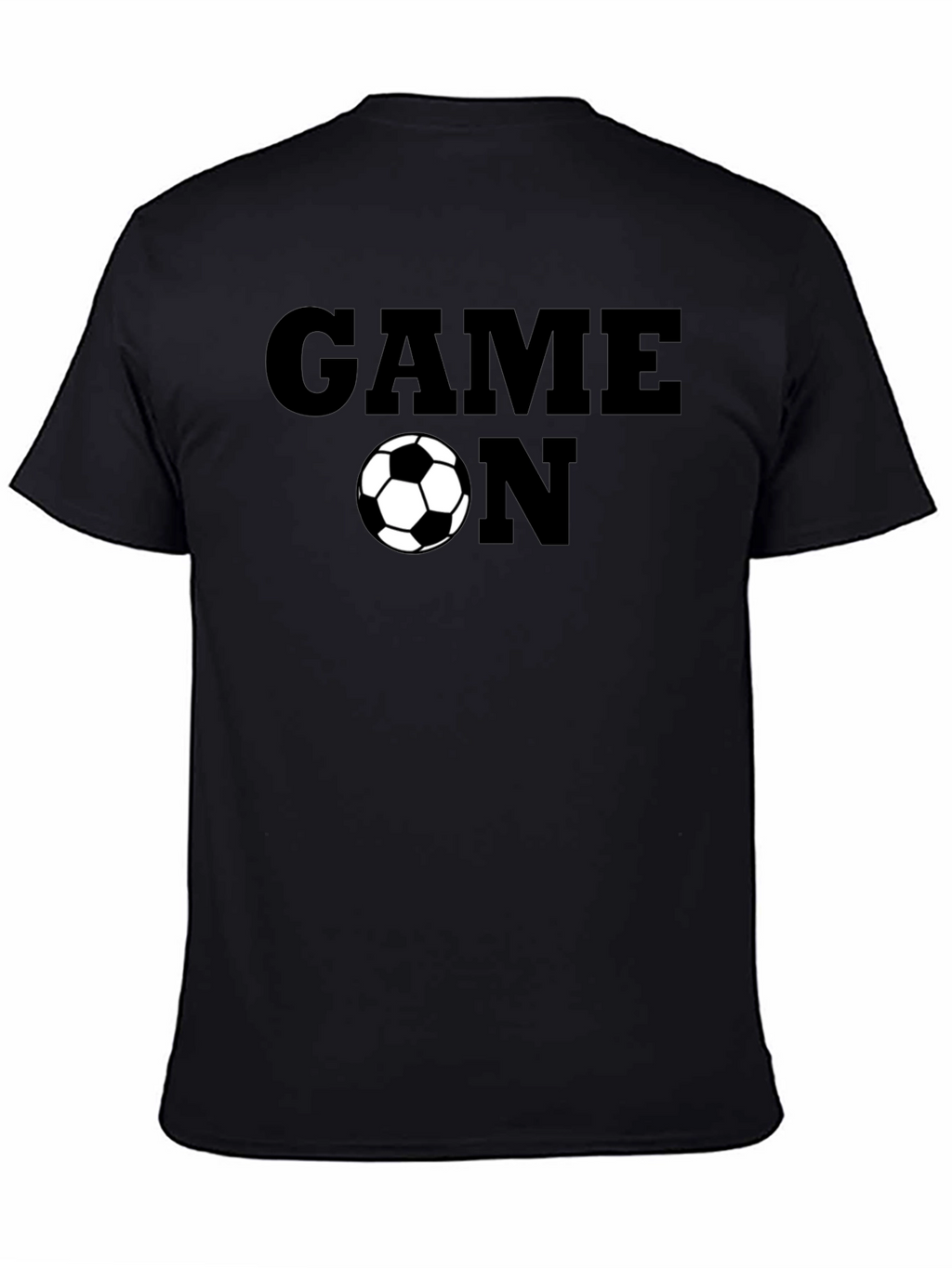 Game On Soccer T-Shirt - Black