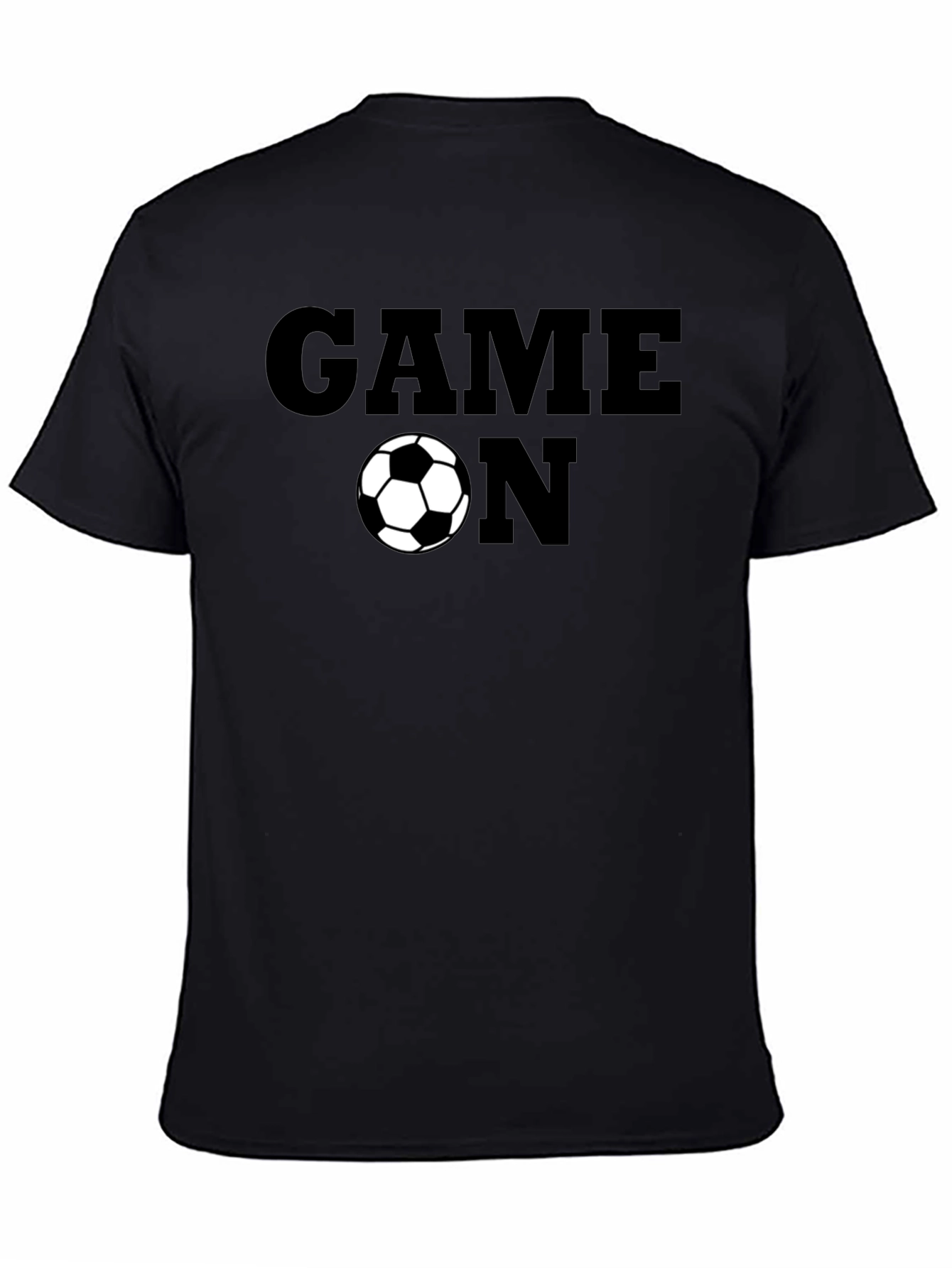 Game On Soccer T-Shirt - Black