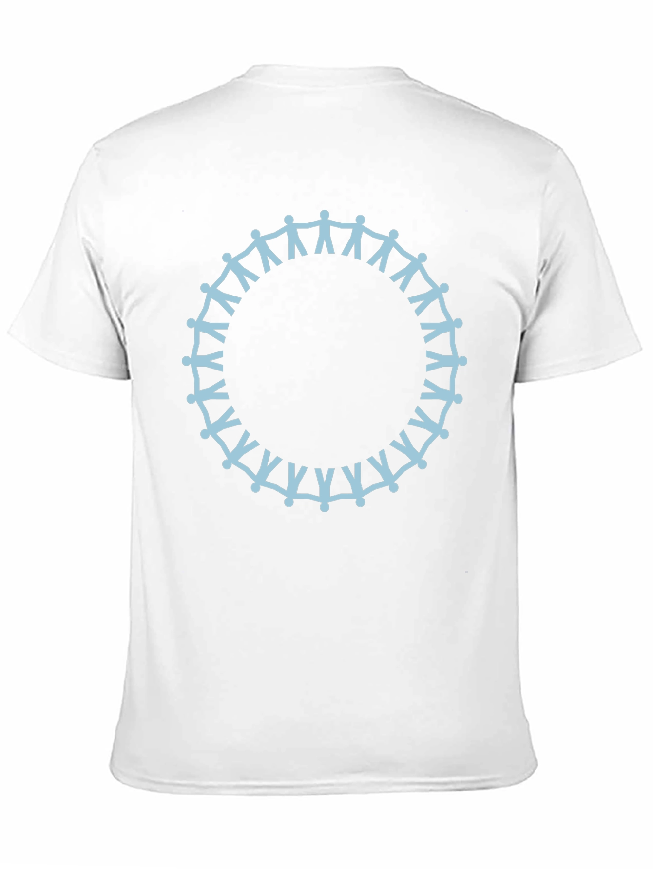 Unity Circle Graphic Tee - Soft Black Cotton